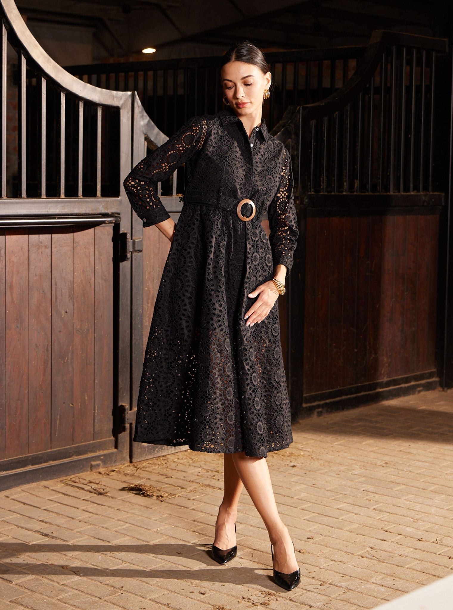 Remy Supima Cotton Black Dress