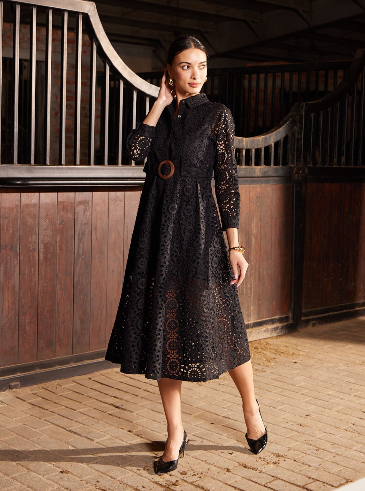 Remy Supima Cotton Black Dress