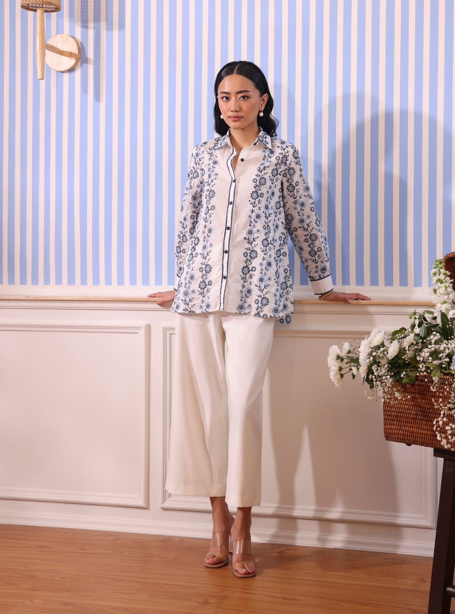 Hugo Supima Cotton White Shirt