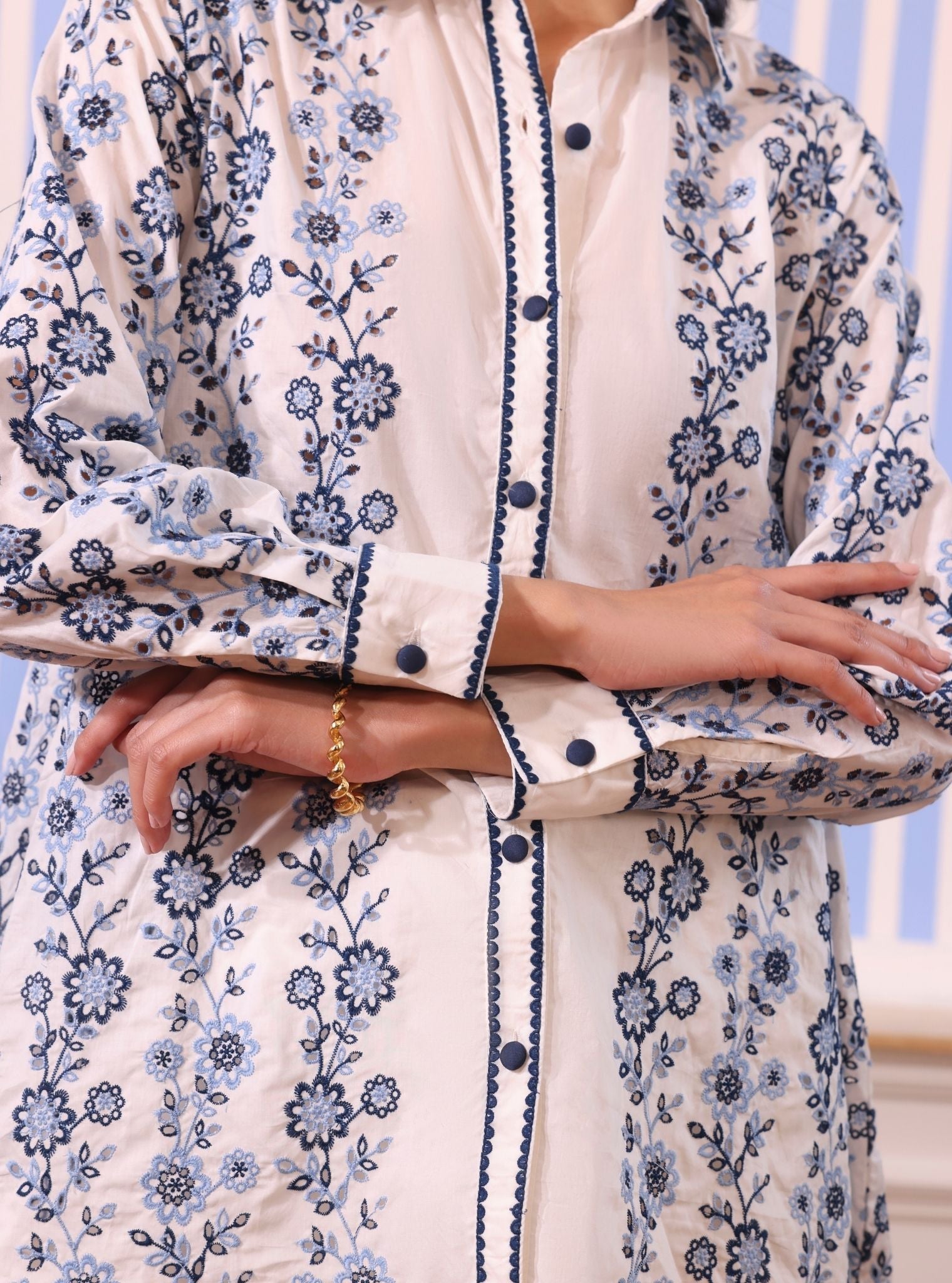 Hugo Supima Cotton White Shirt