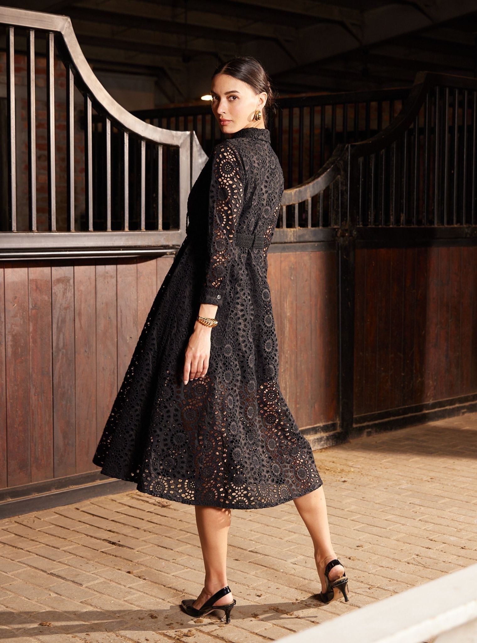 Remy Supima Cotton Black Dress