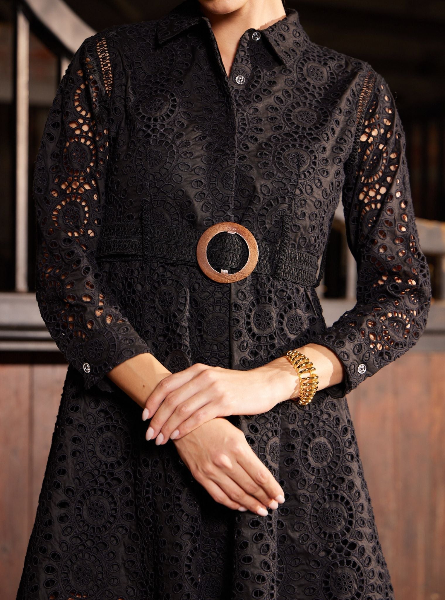 Remy Supima Cotton Black Dress