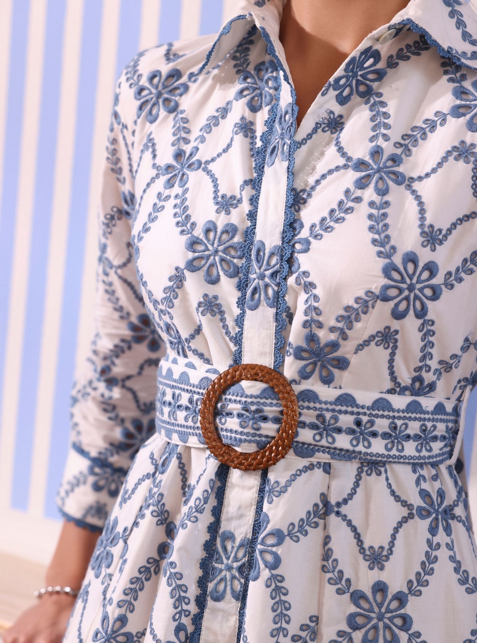 Astrid Supima Cotton White Dress