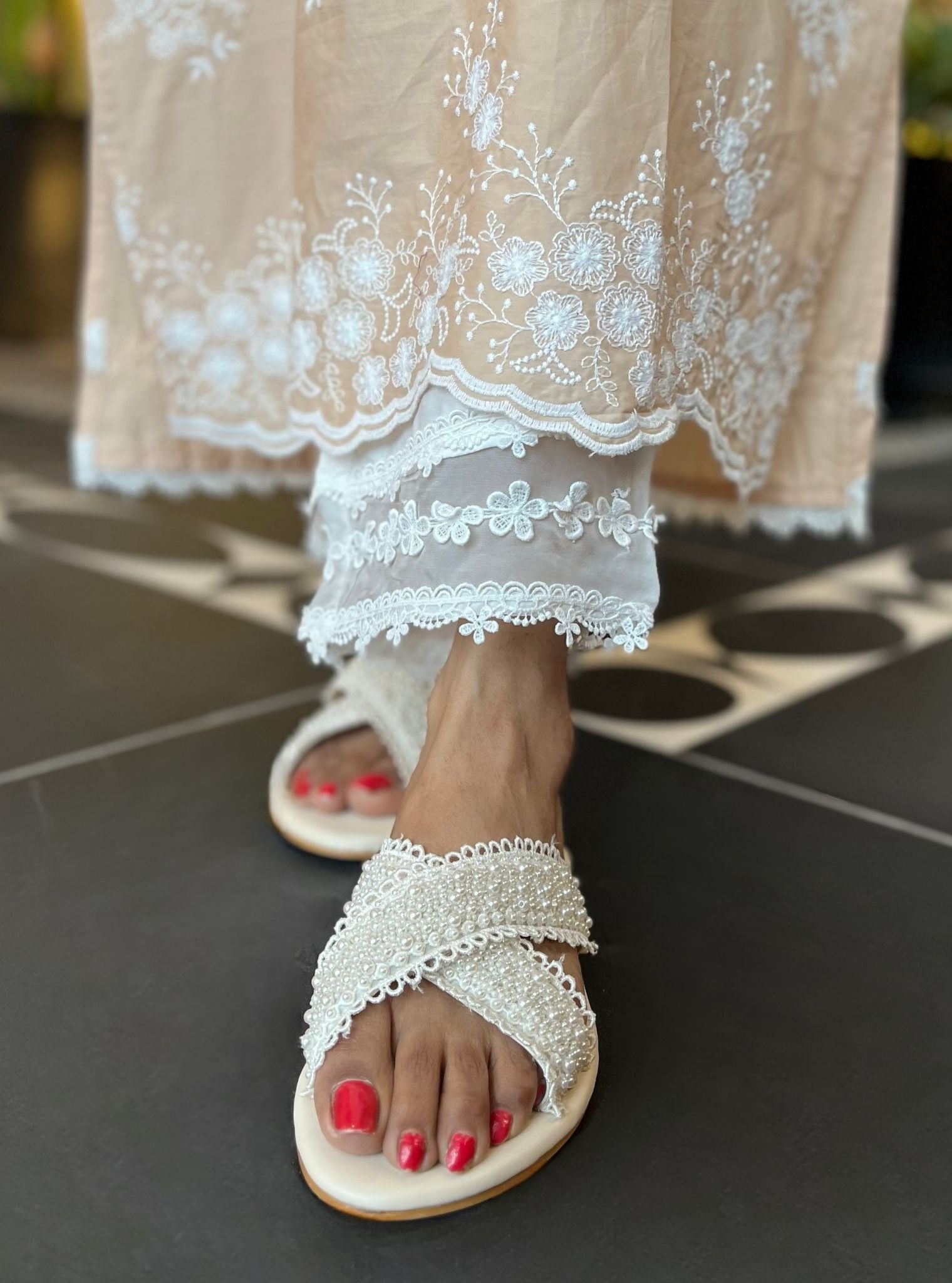 Perla Supima Cotton Beige Kurta Set