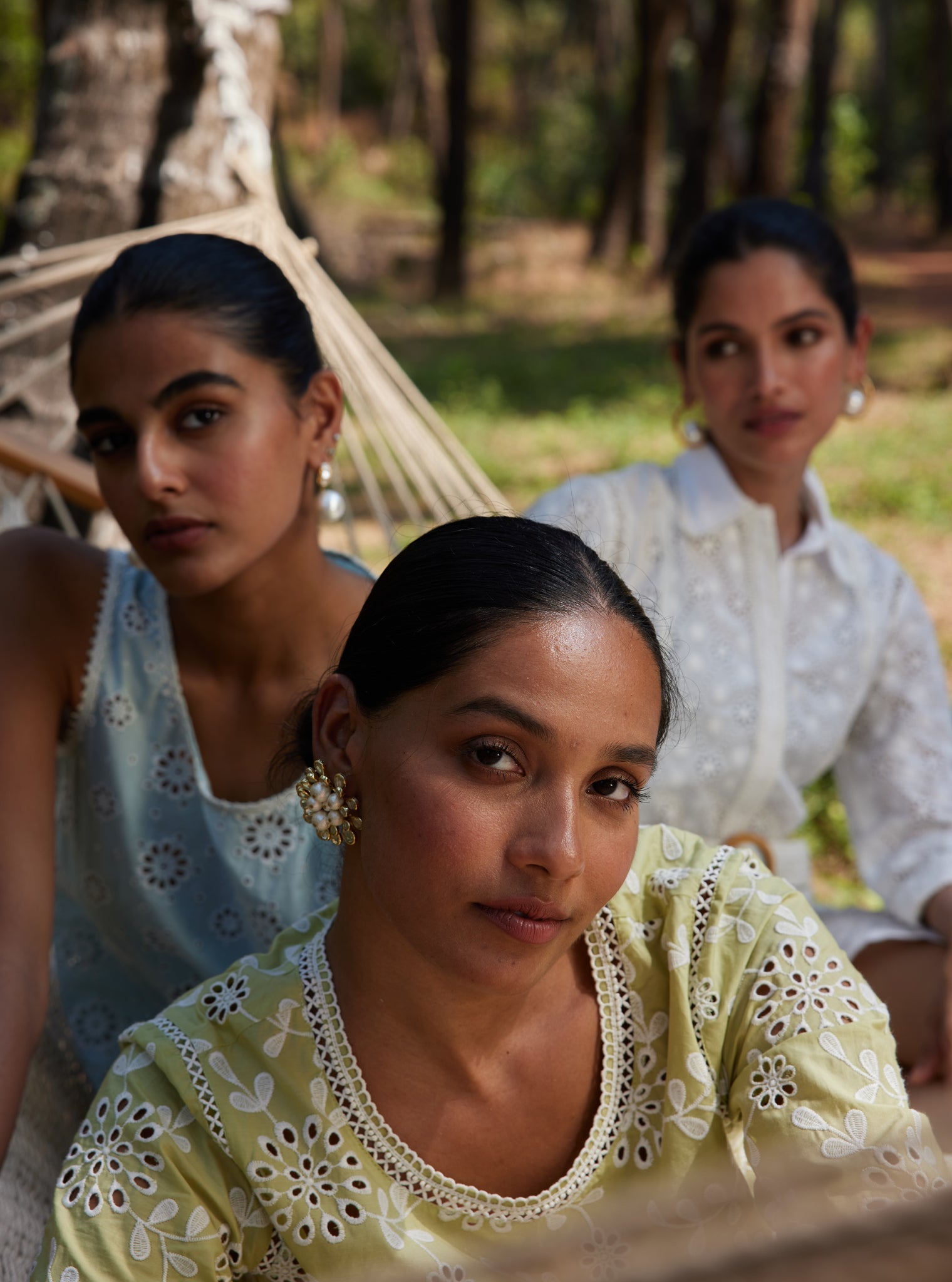 Myrtle Supima Cotton Green Co-ord Set