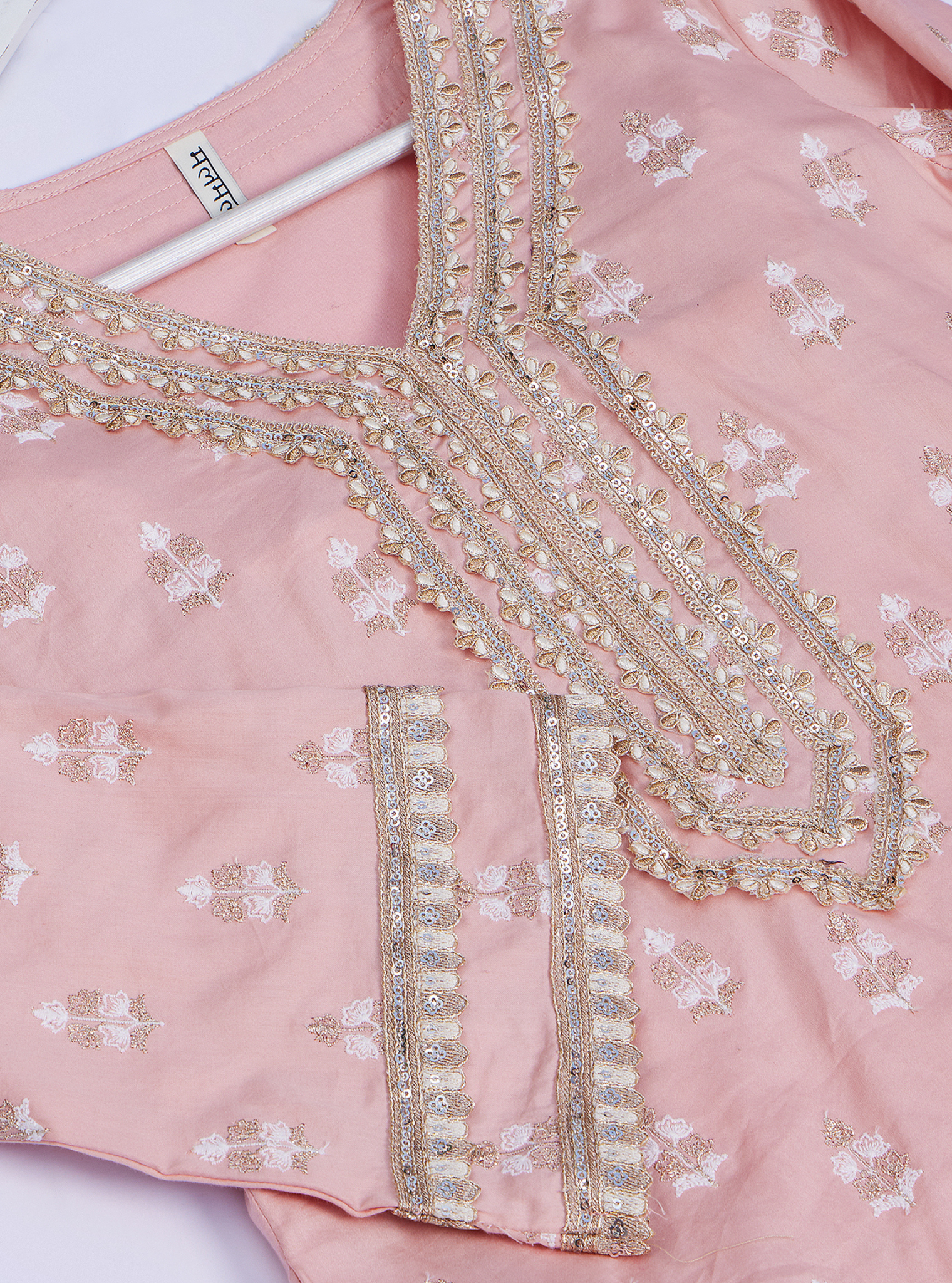 Sama Pima Pink Kurta Set