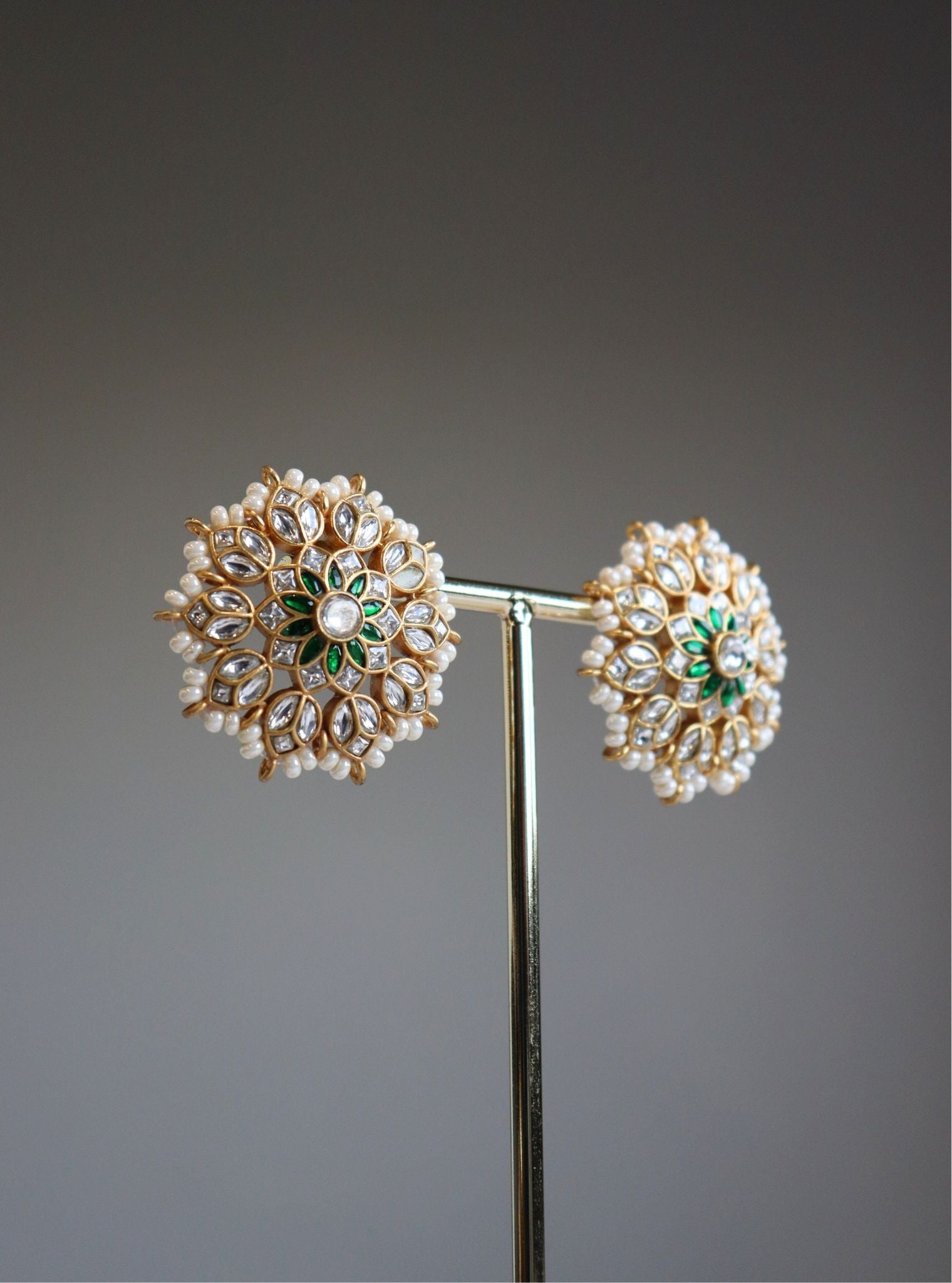 Pure Silver Baani Studs