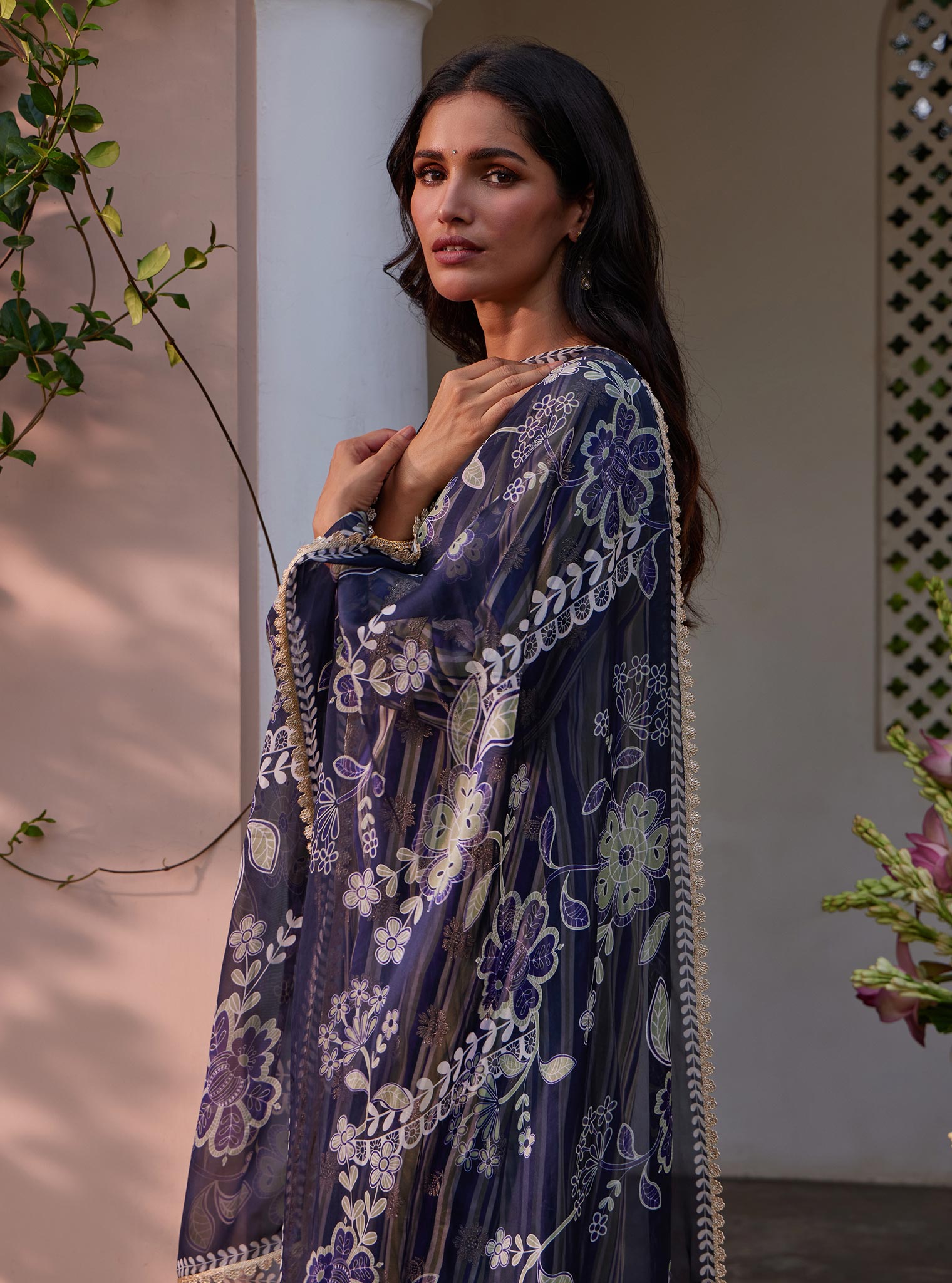 Avasa Pima Blue Kurta Set