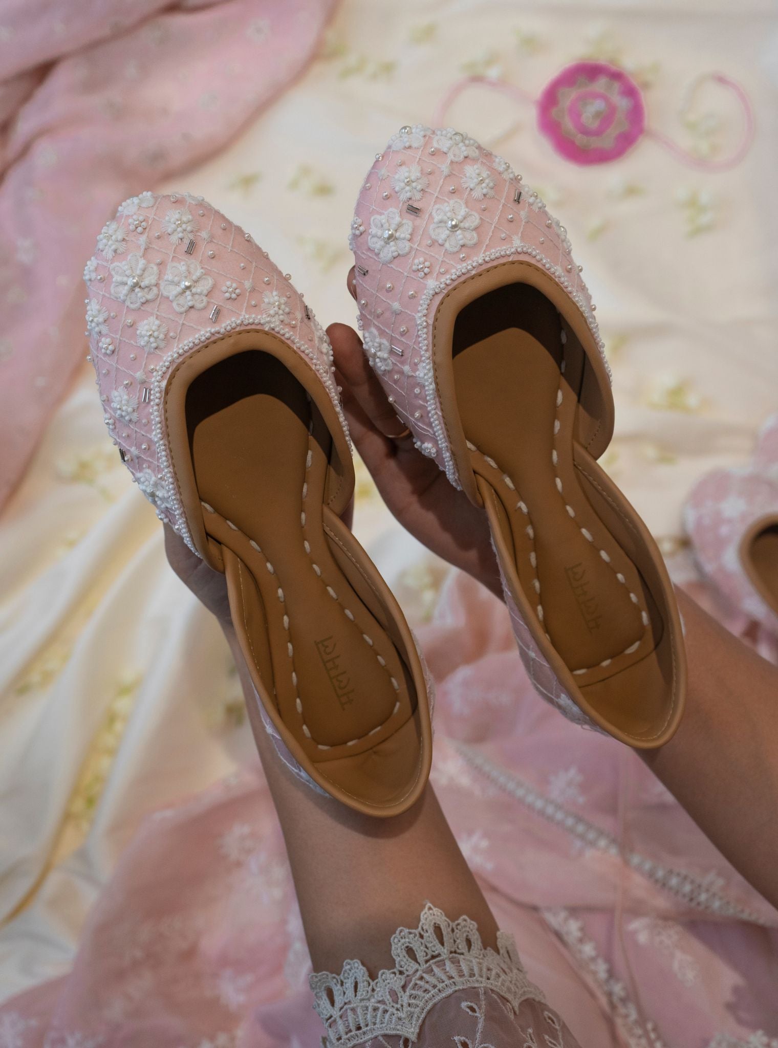 Avani Pink Vegan Jutti