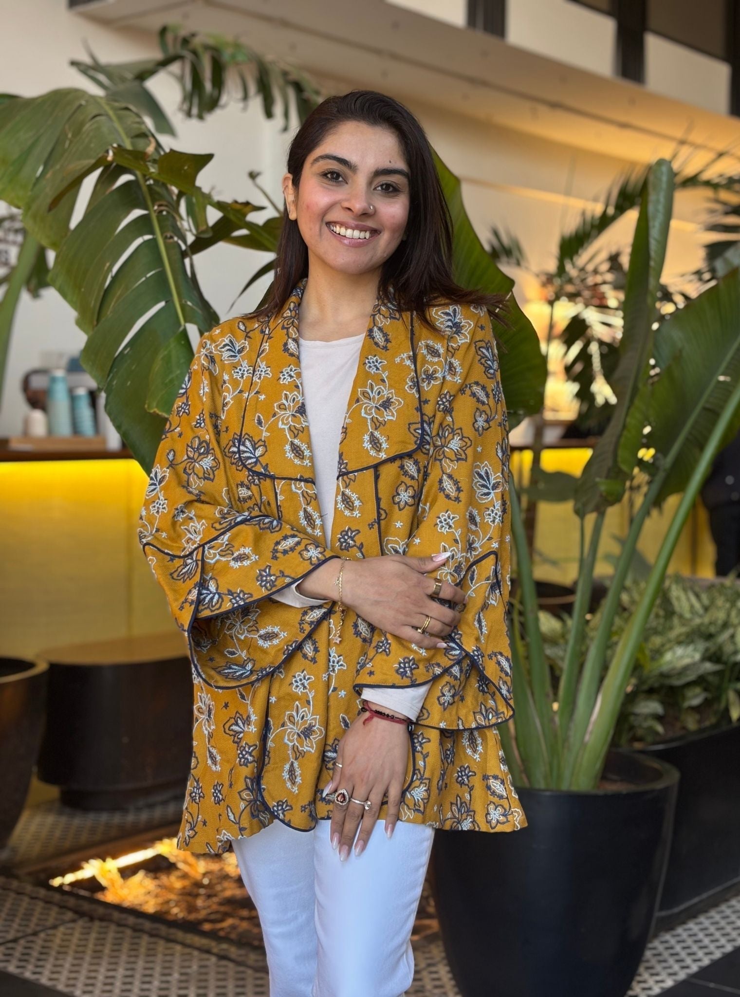 Faria Wool Mustard Jacket