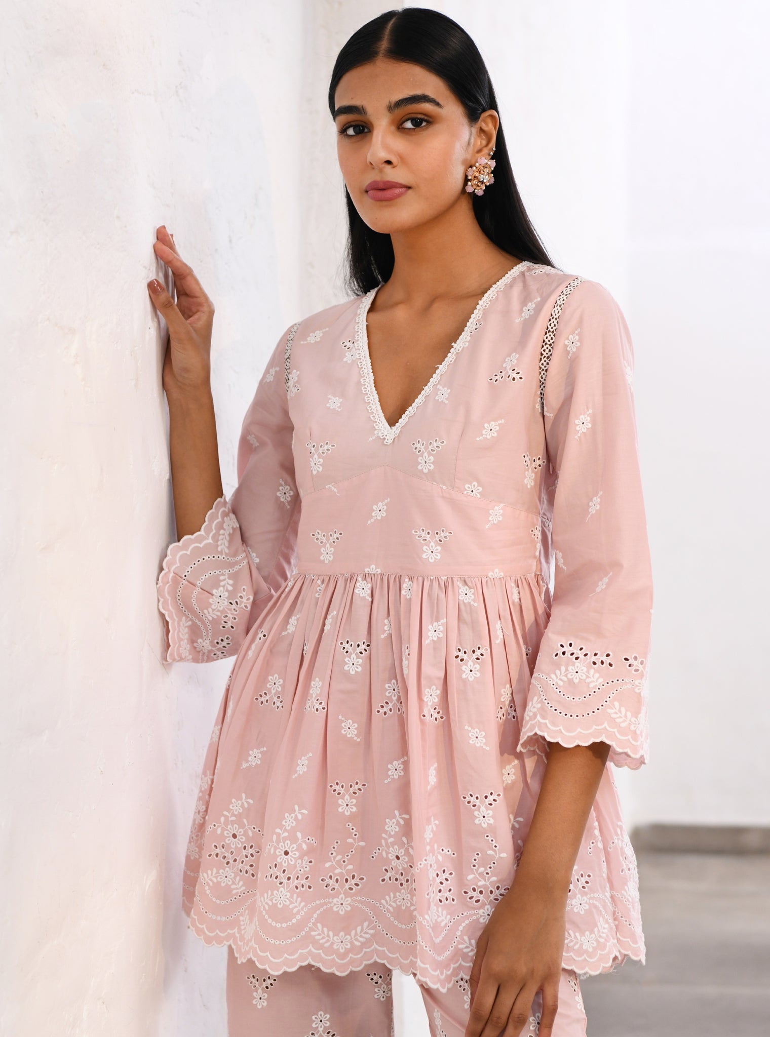 Coventry Supima Cotton Pink Co-ord Set