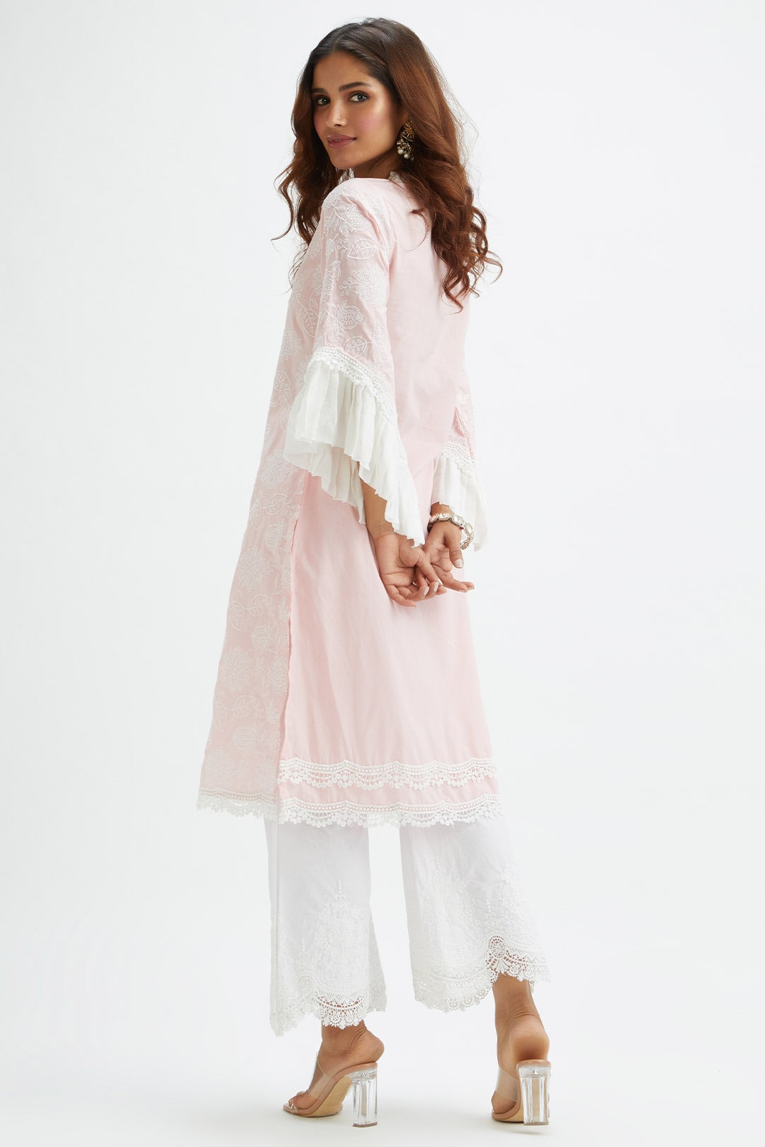 Dunlin Supima Cotton Pink Pyjama Set