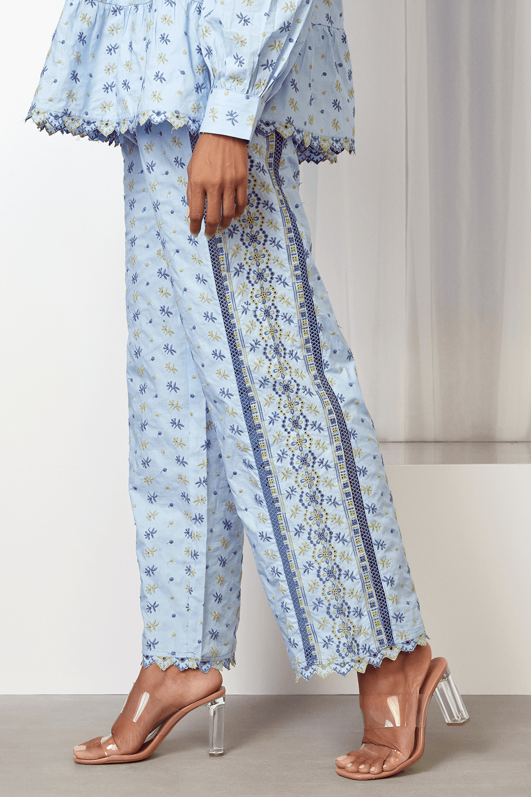 Esmee Supima Cotton Light Blue Co-ord Set