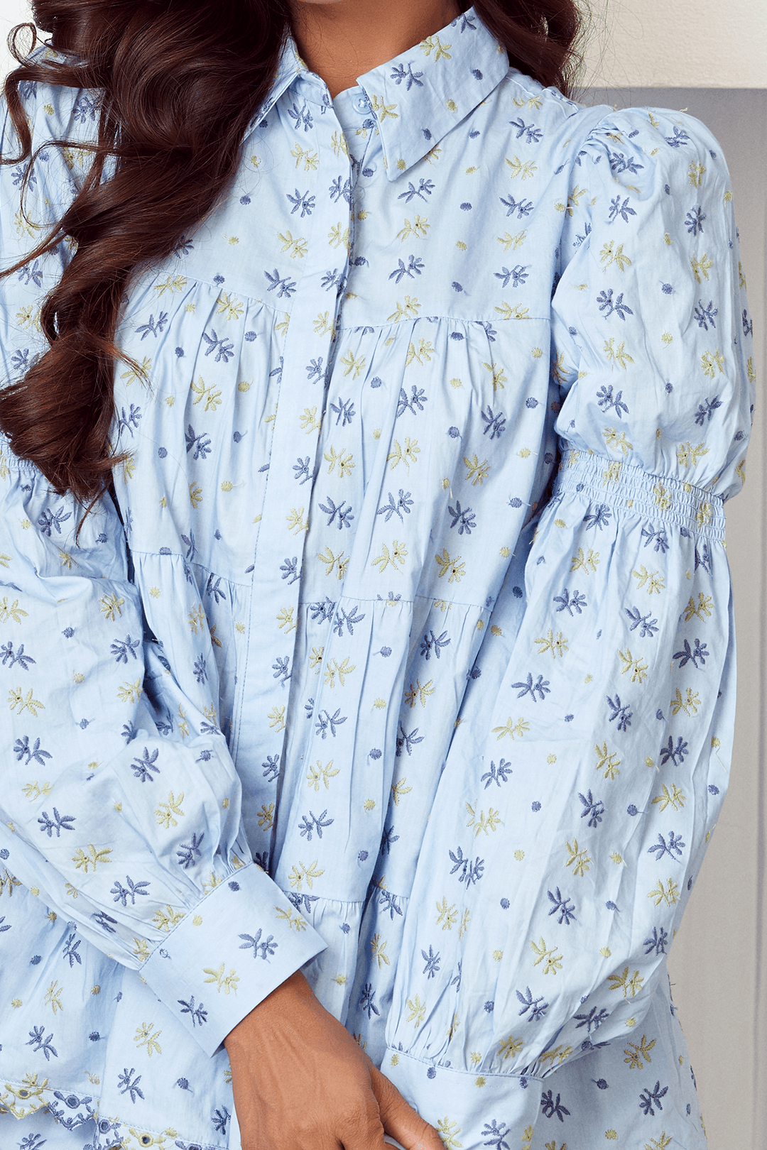 Esmee Supima Cotton Light Blue Co-ord Set