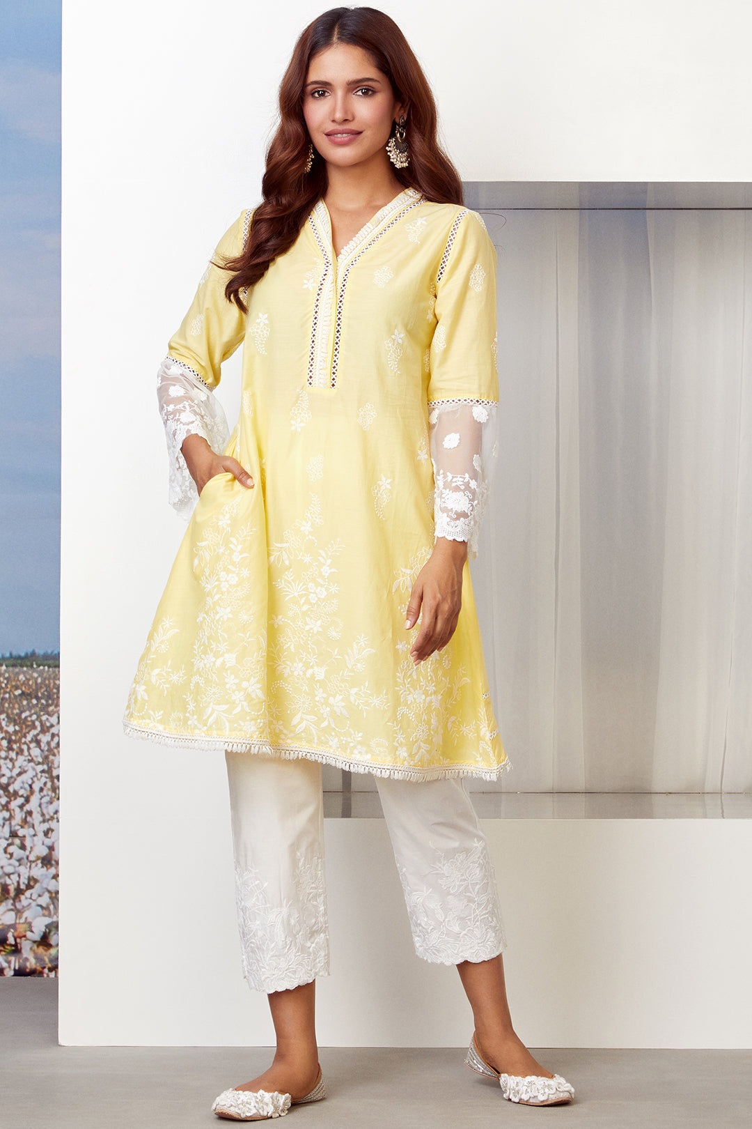 Gemma Supima Cotton Kurta Set