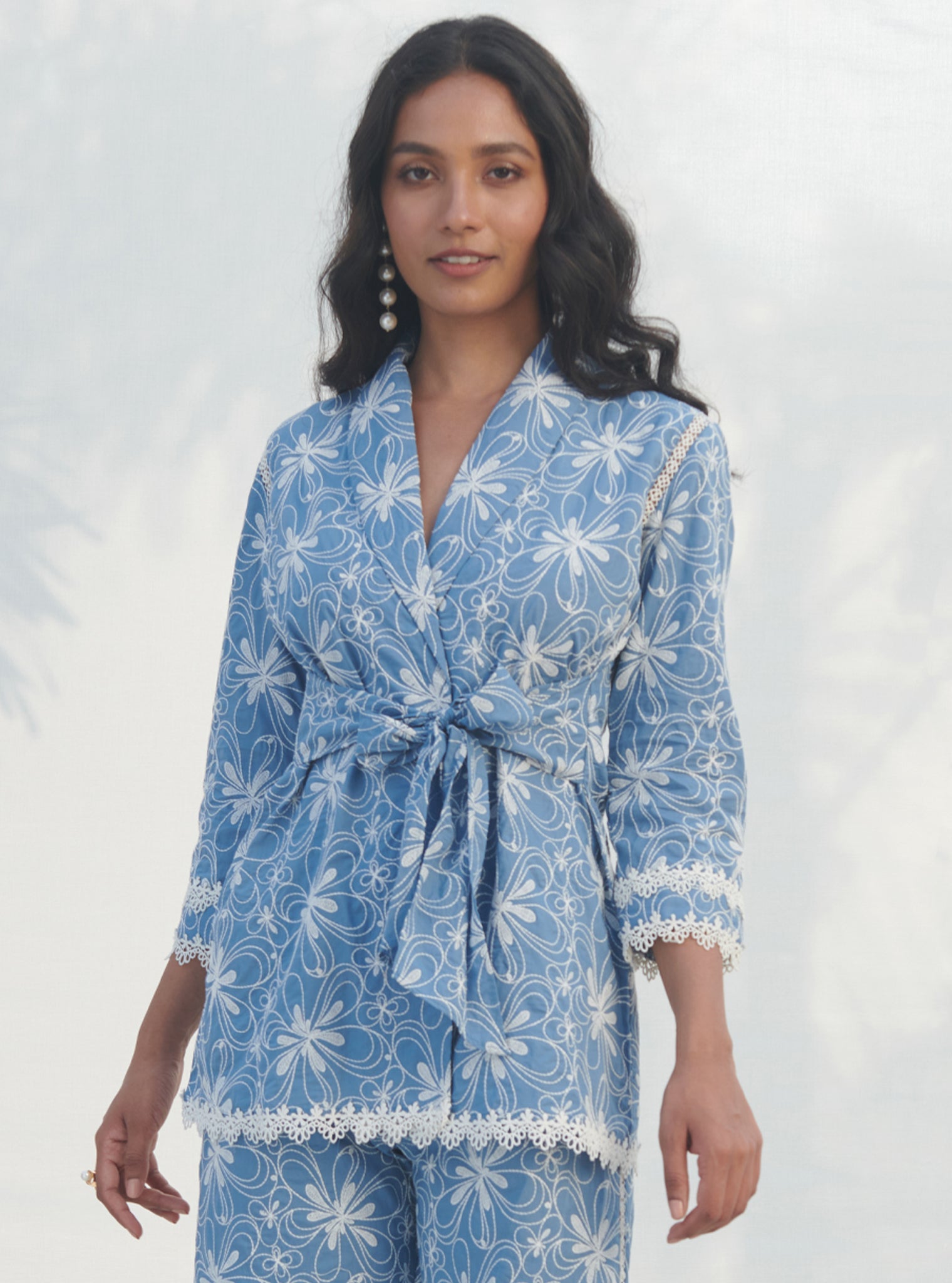 Lorna Supima Cotton Warp Denim Co-ord Set