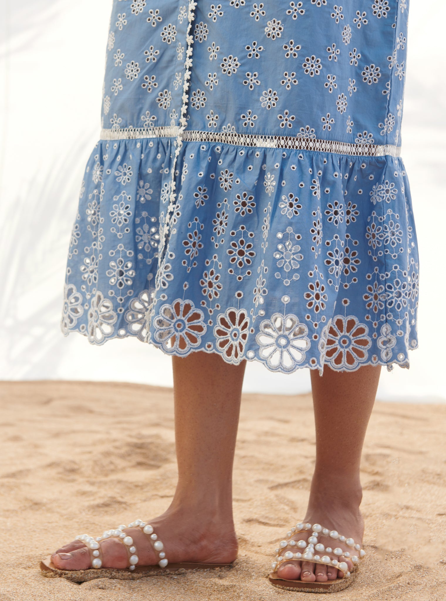 Lillian Supima Cotton Denim Dress