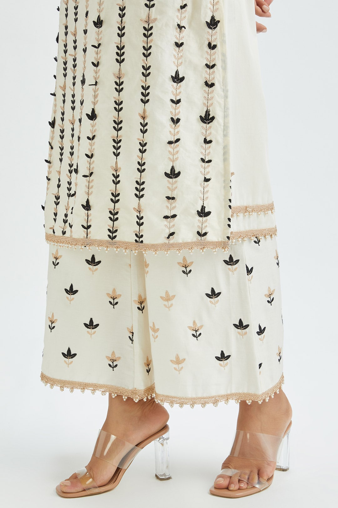 Lynn Pant OFF WHITE