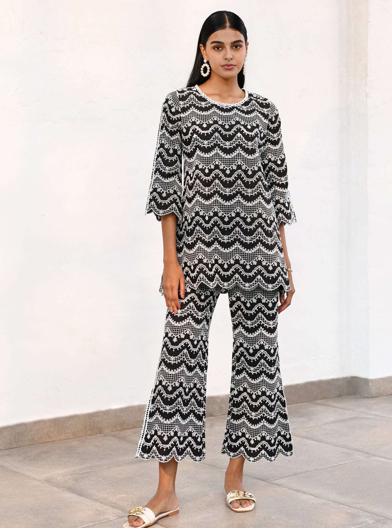 Preston Supima Cotton Black Co-ord Set