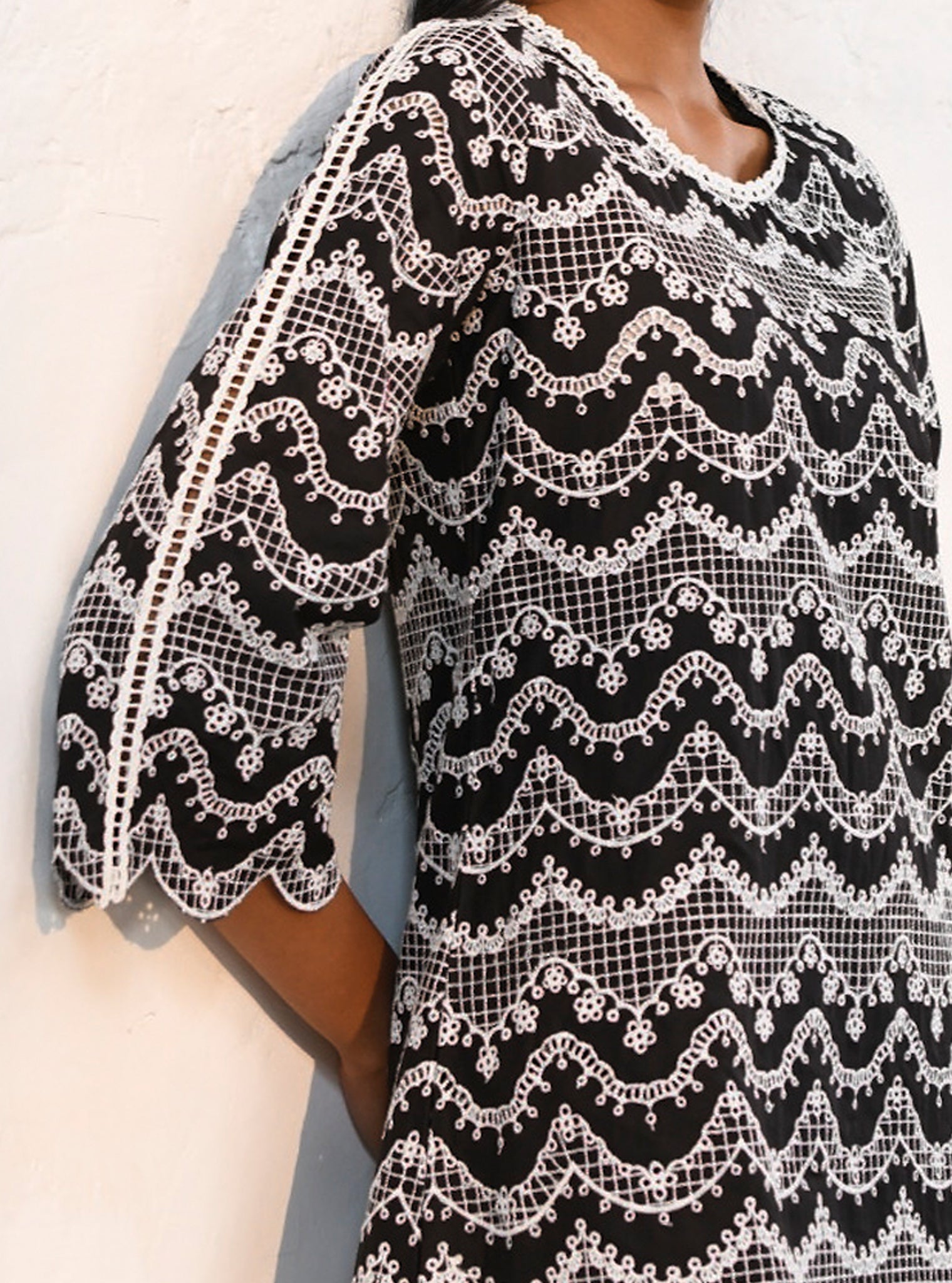 Preston Supima Cotton Black Co-ord Set