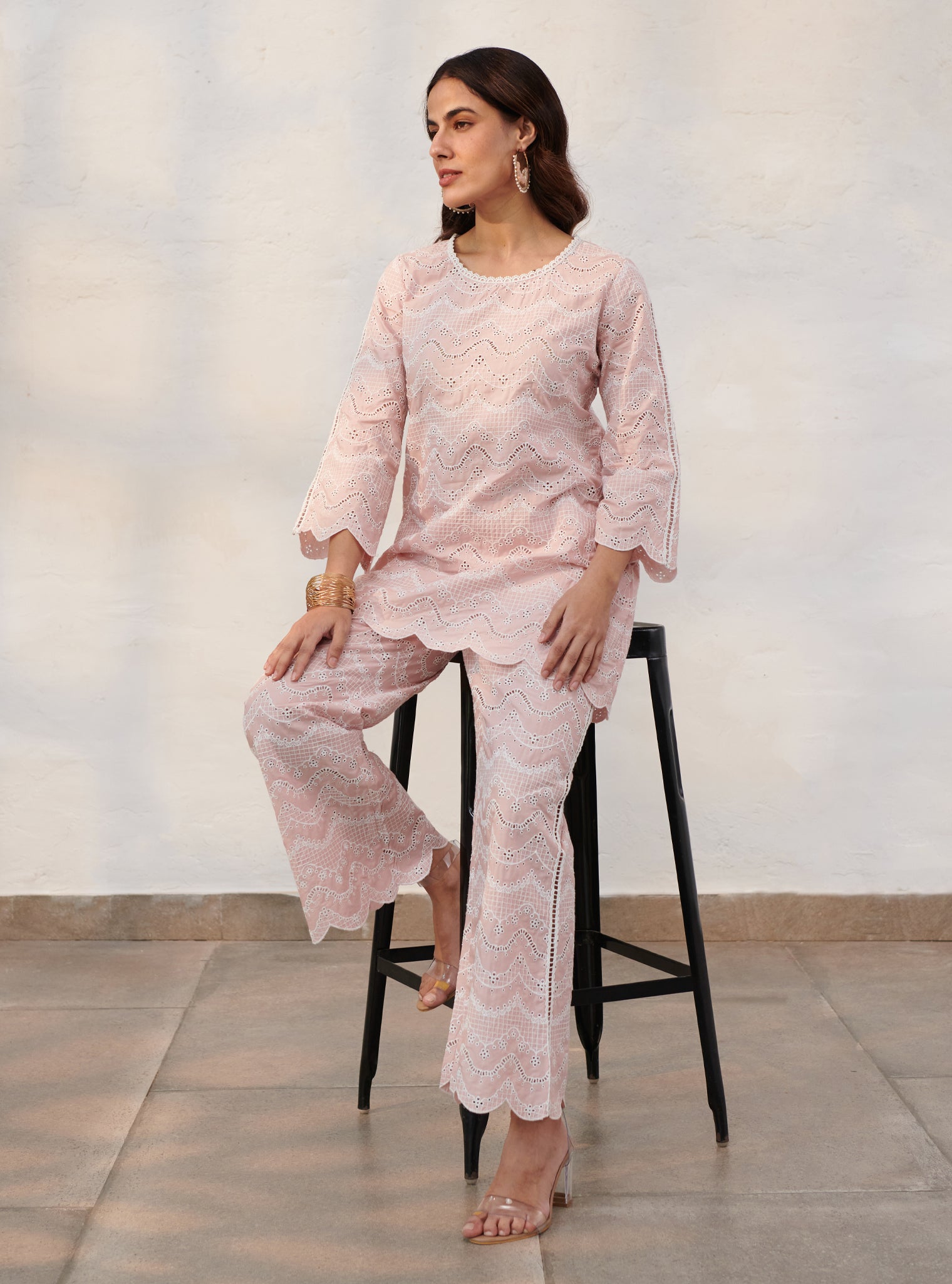 Preston Supima Cotton Pink Co-ord Set