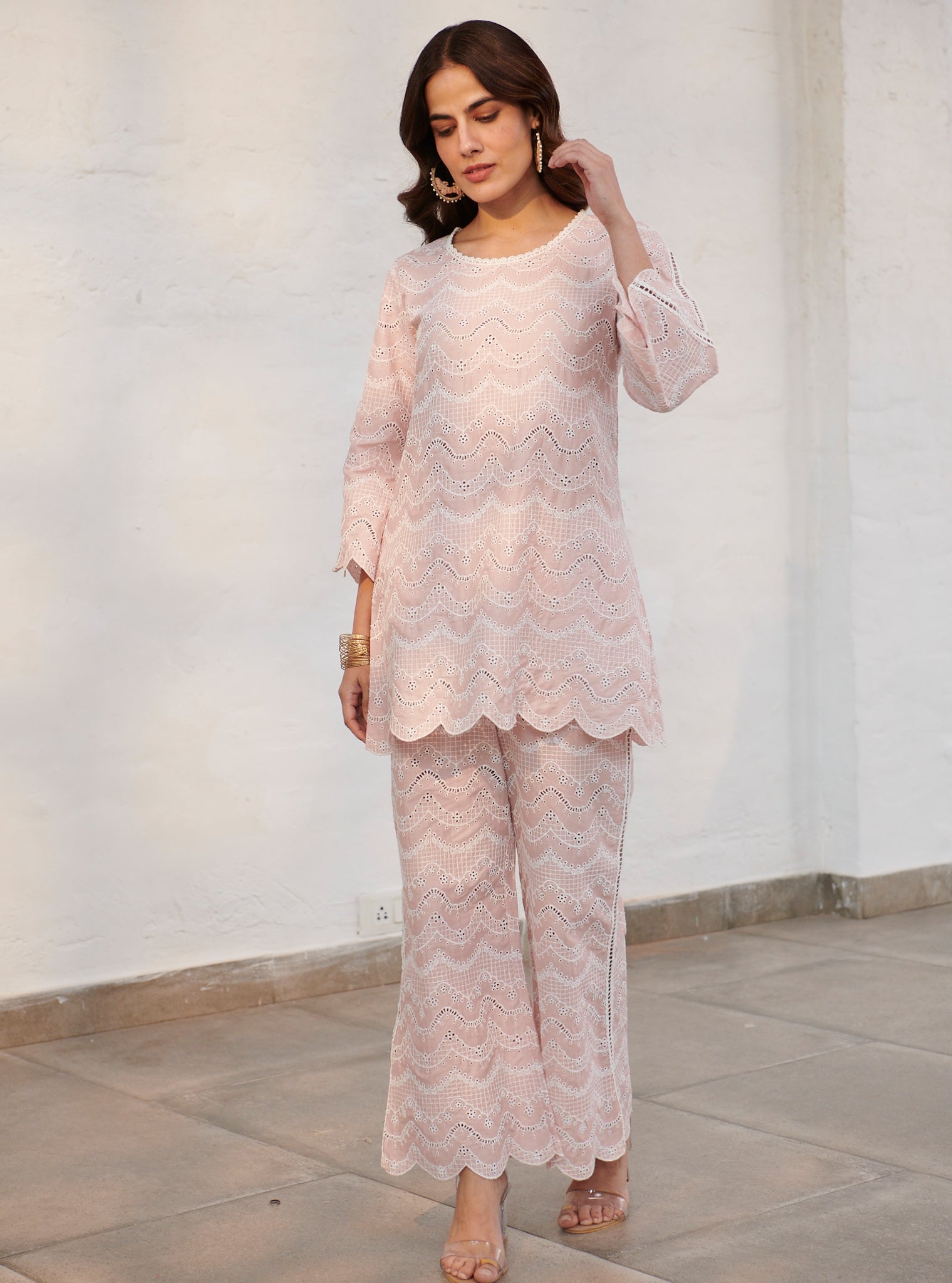 Preston Supima Cotton Pink Co-ord Set