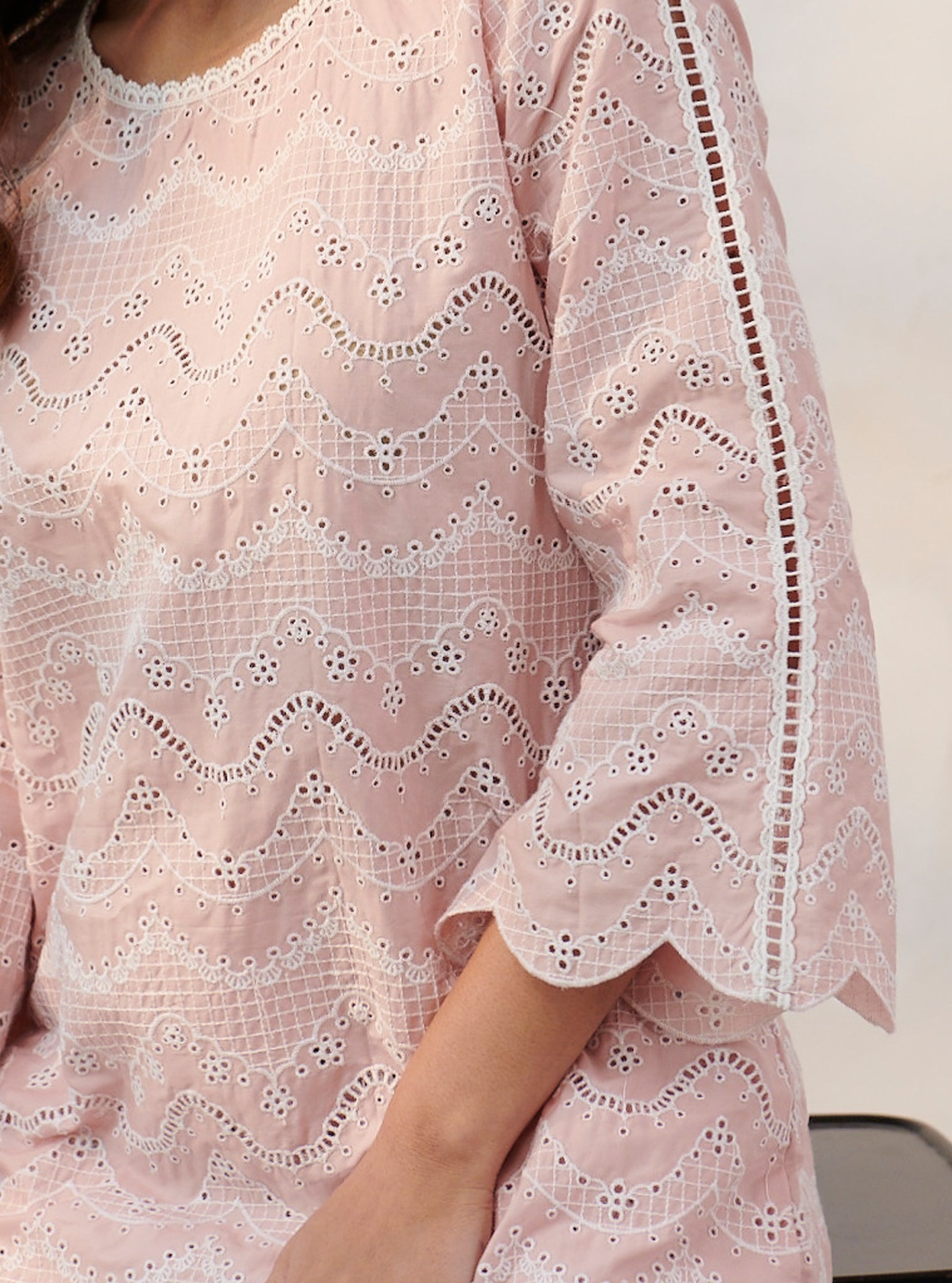 Preston Supima Cotton Pink Co-ord Set