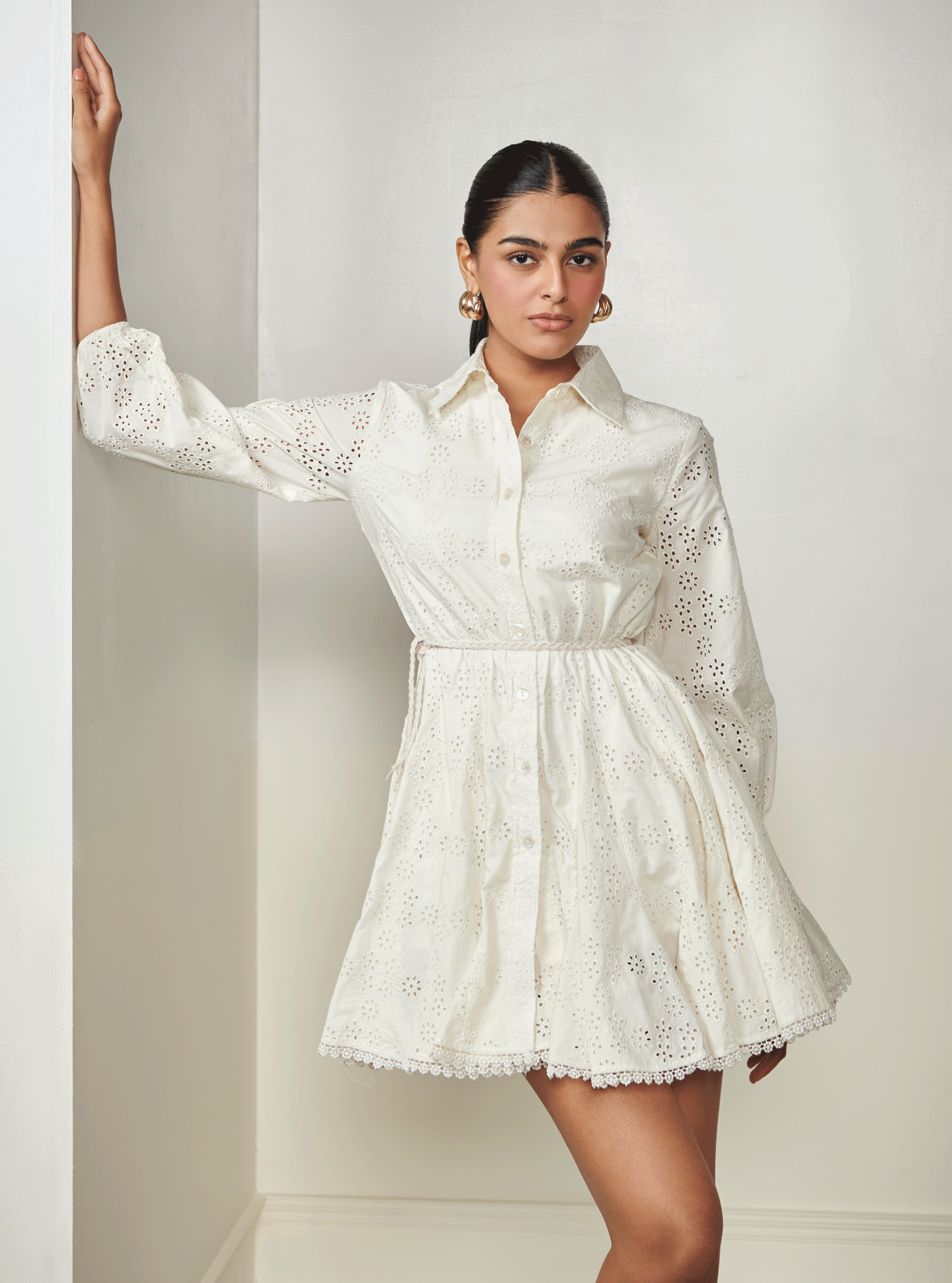 Peyton Supima Cotton White Dress