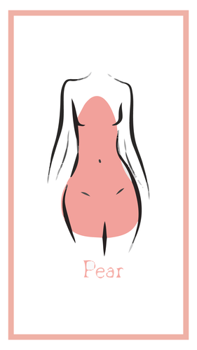 How to dress for a Pear-shaped body