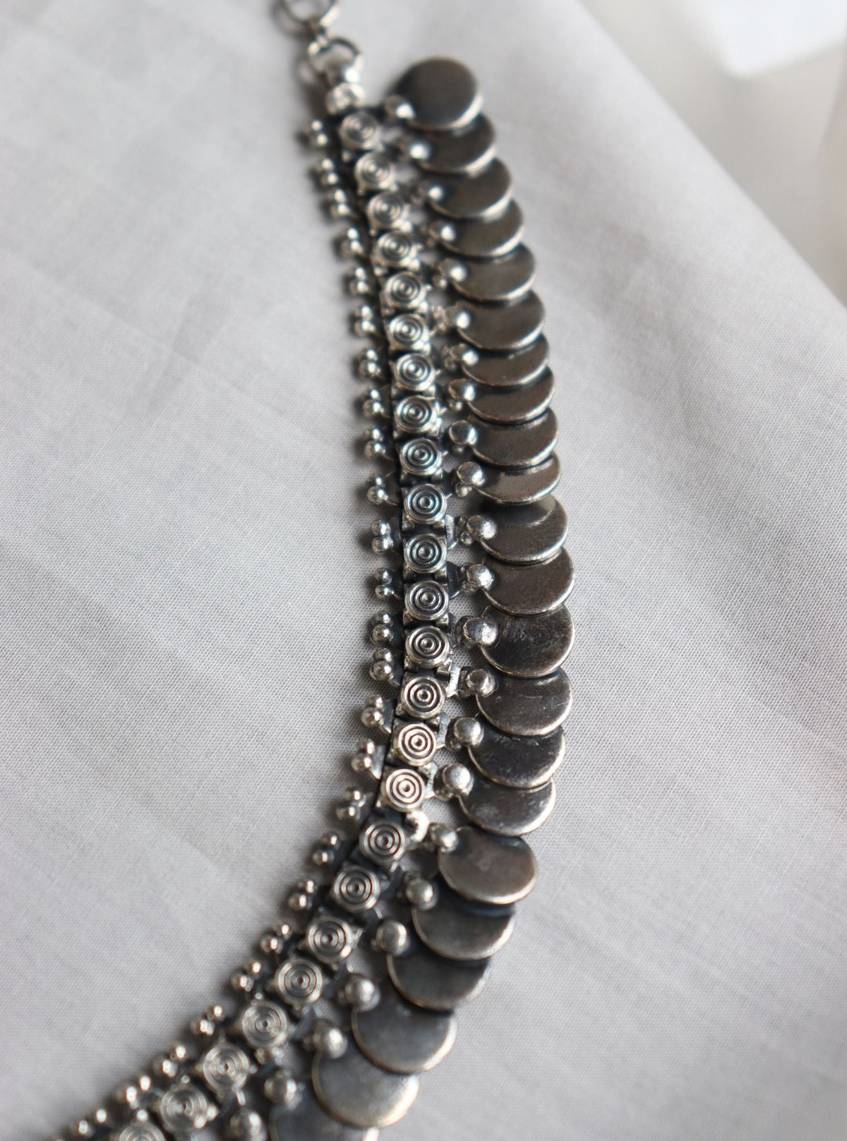 Pure Silver Tashi Necklace