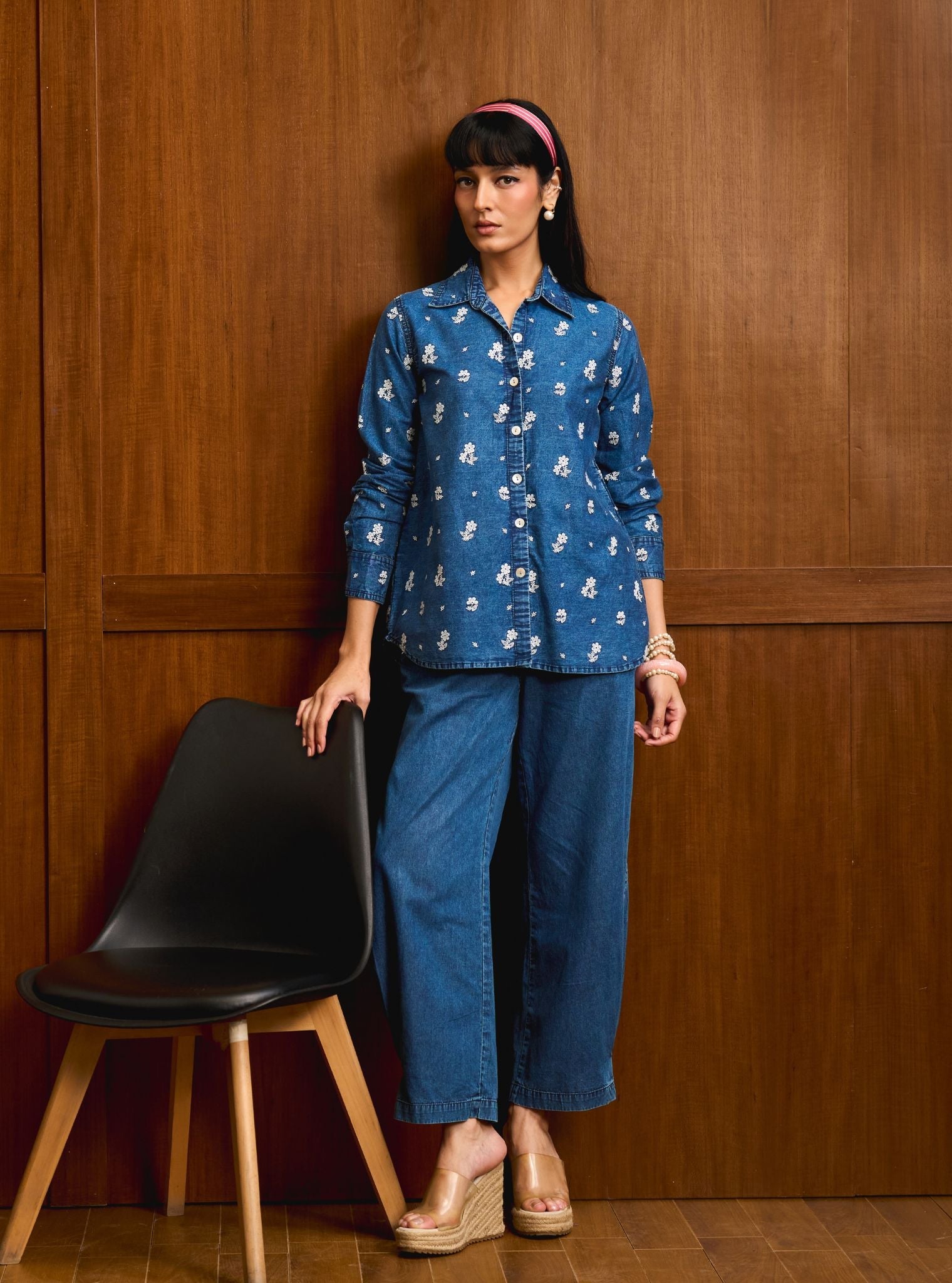 Tira Denim Shirt