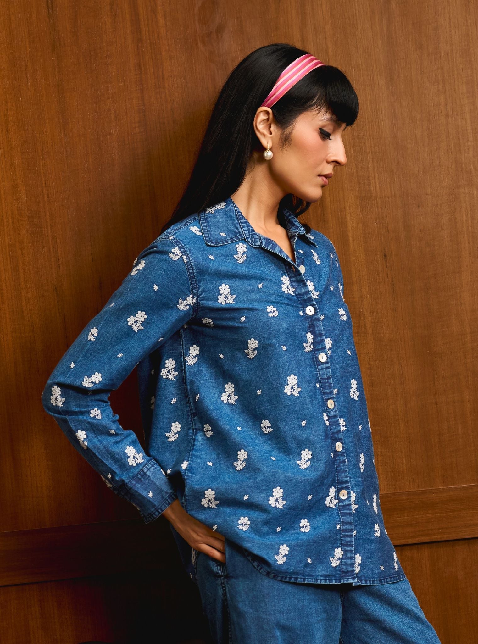Tira Denim Shirt