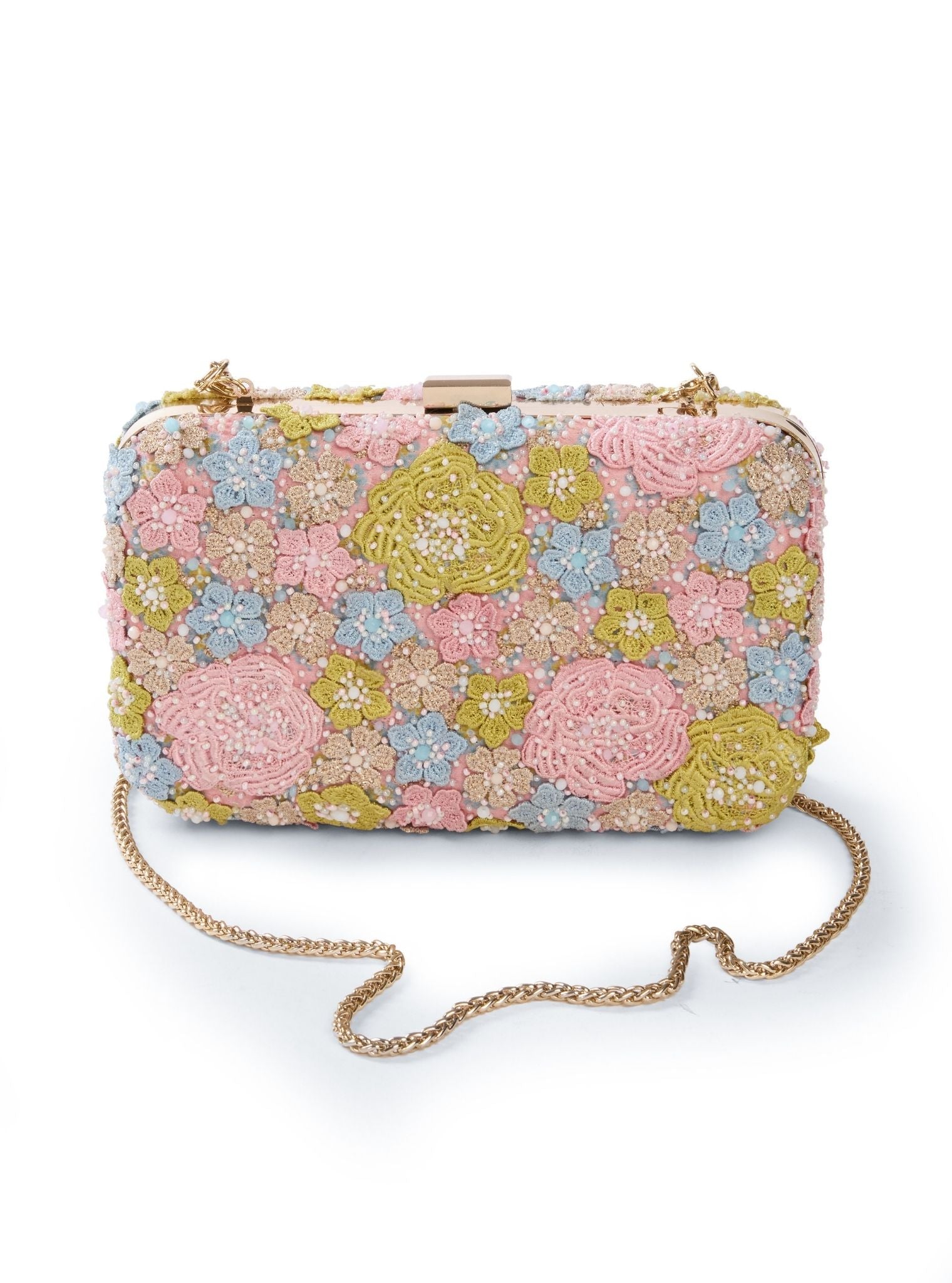 Cassata Pink Clutch Bag