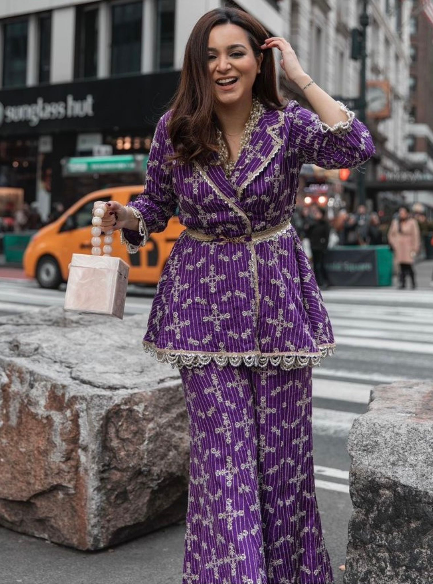 Sitara Purple Co-ord?ÿSet