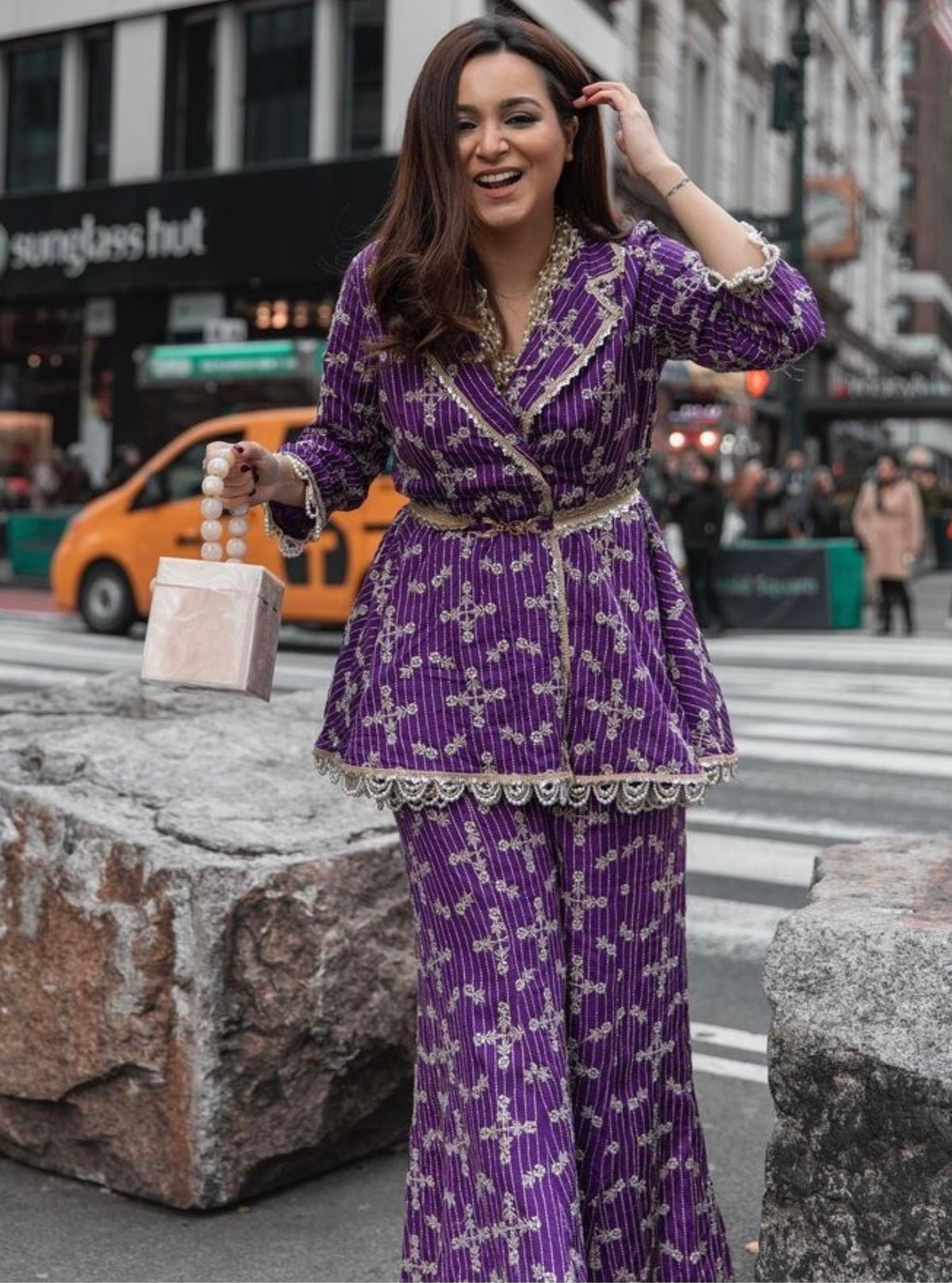 Sitara Purple Co-ord Set