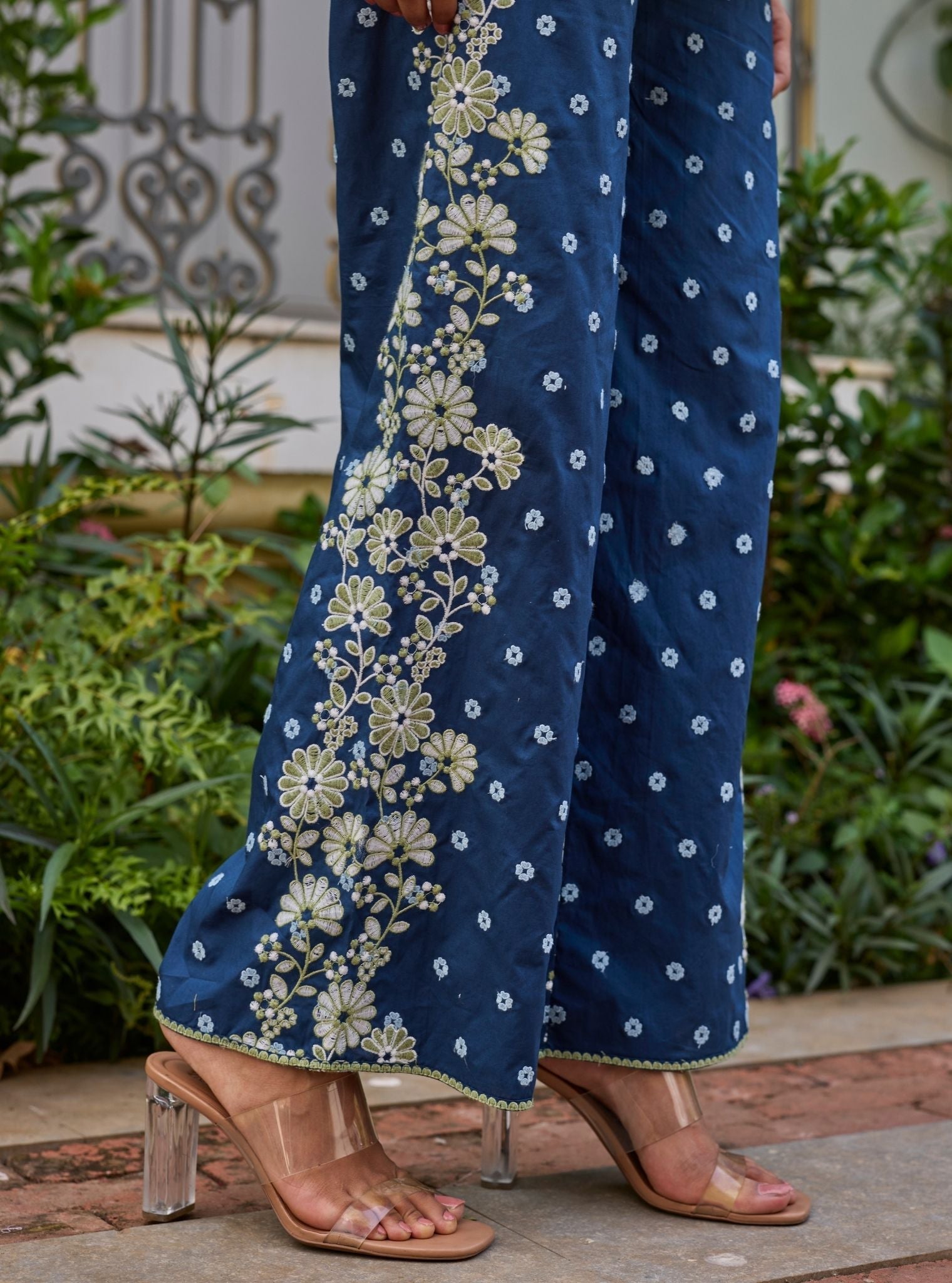Aamrai Supima Cotton Navy Co-ord Set