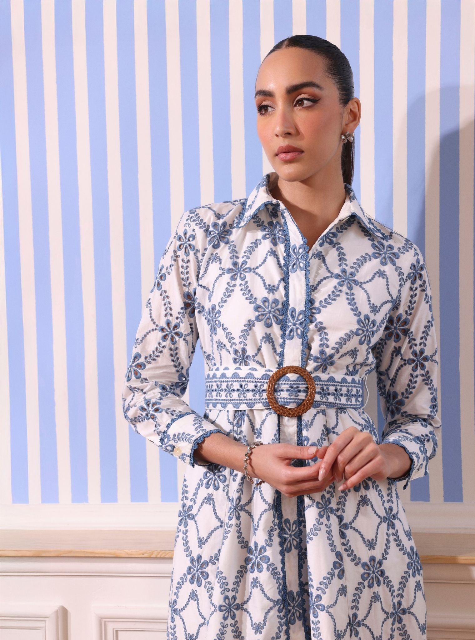 Astrid Supima Cotton White Dress