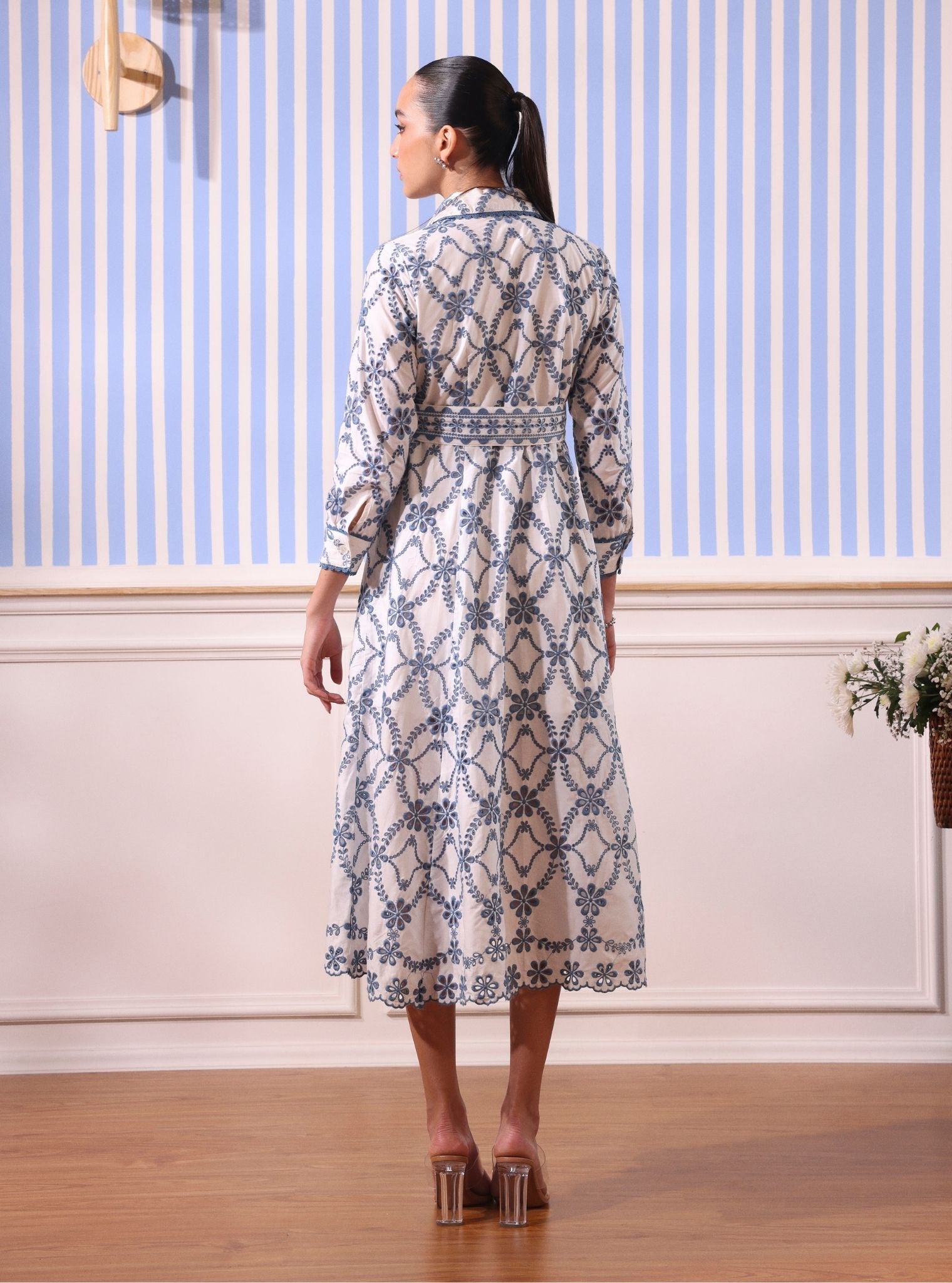 Astrid Supima Cotton White Dress