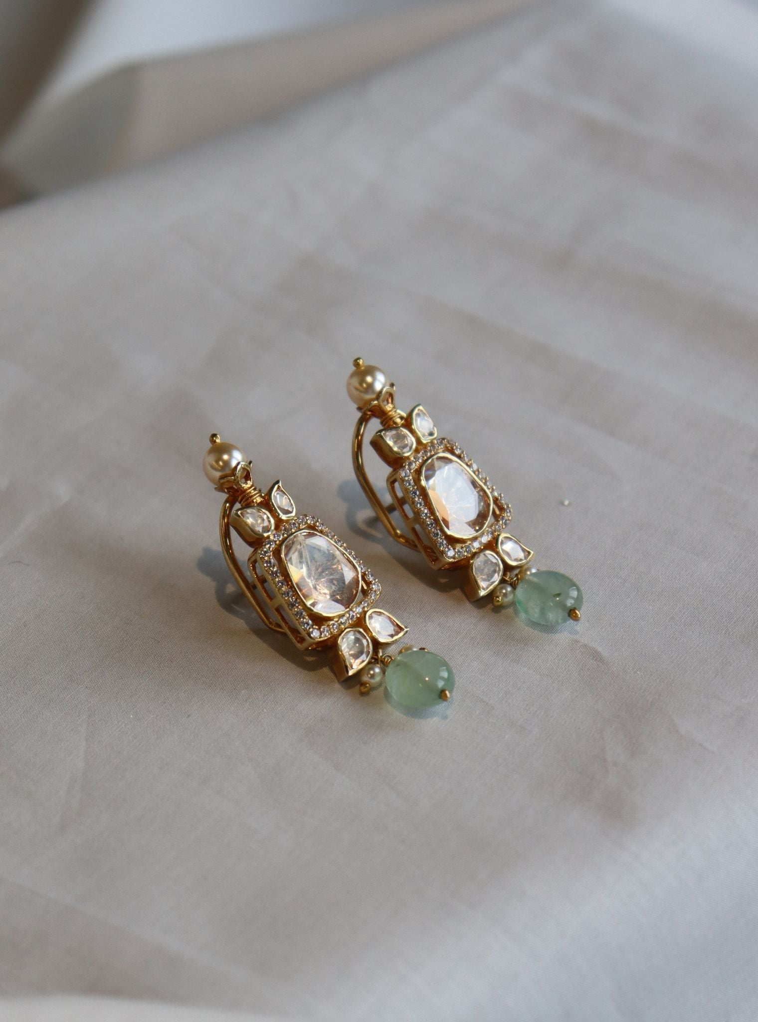 Pure Silver Kusum Earring