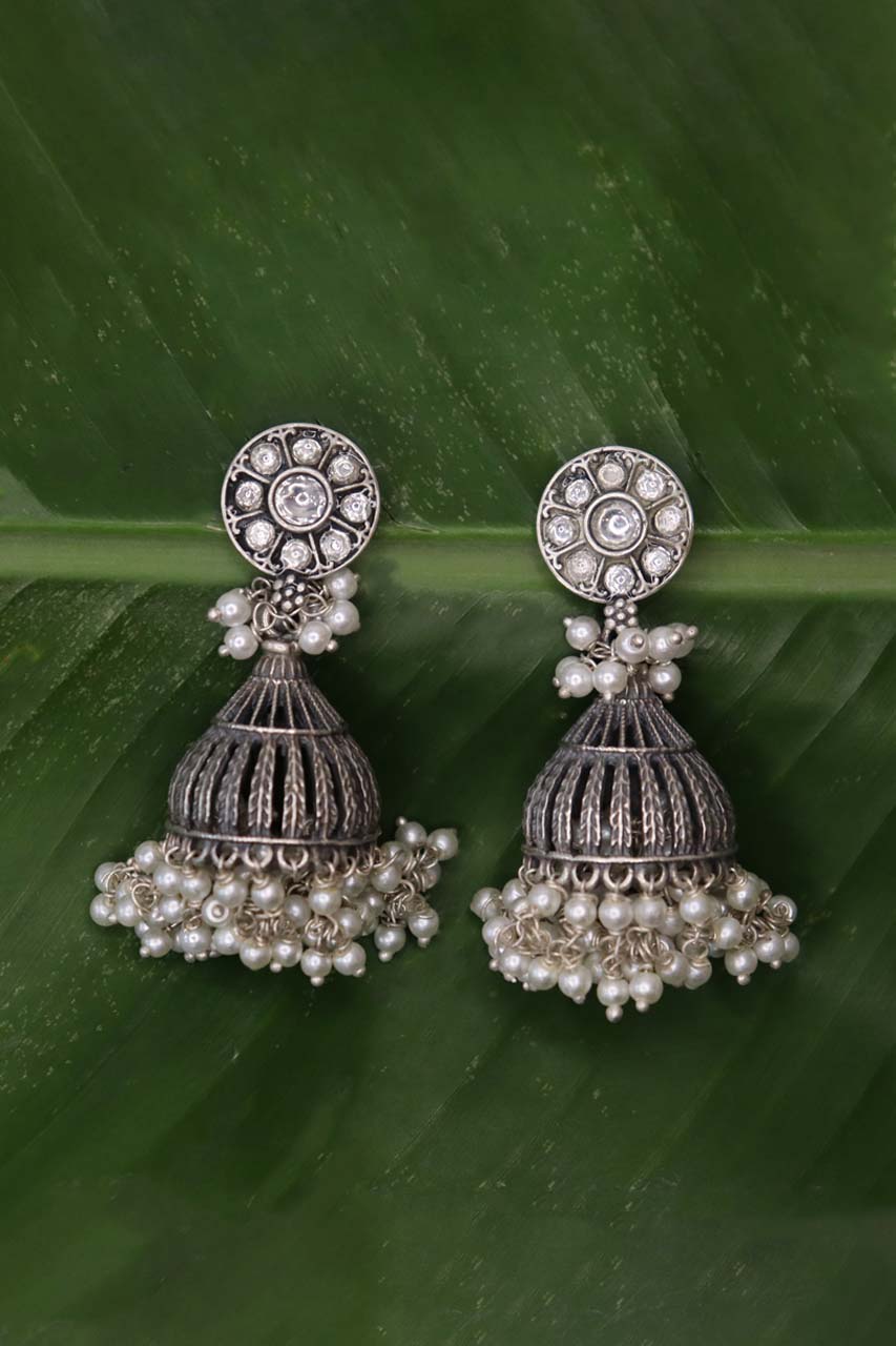 Pure Silver Kashvi Earings