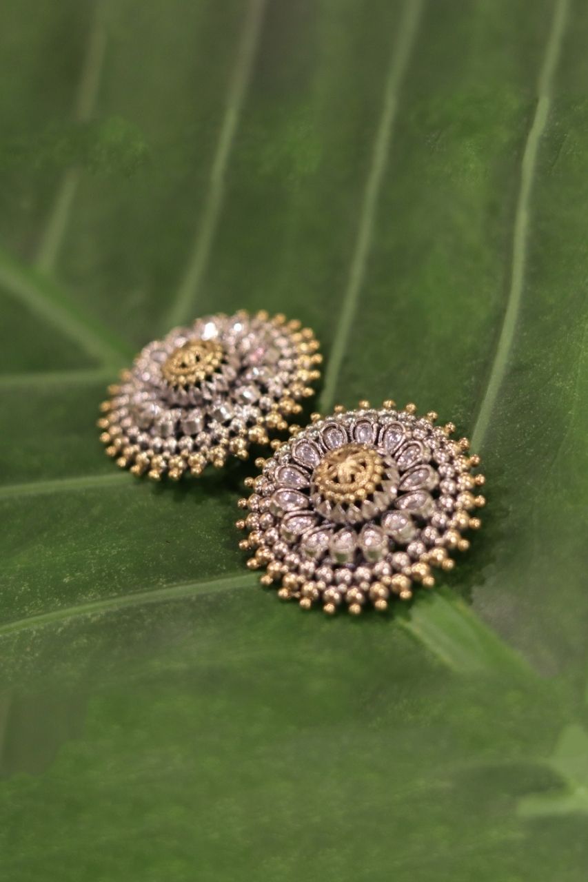 Pure Silver Hema Studs