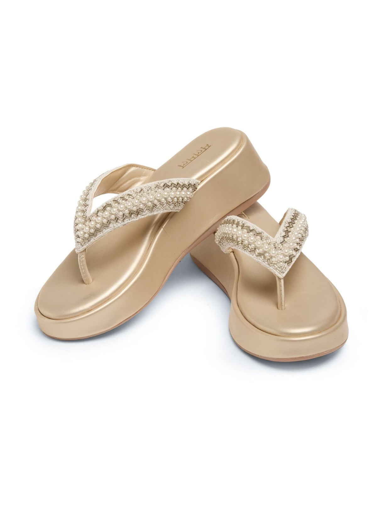 Sterling Silver Vegan Wedge Sandal