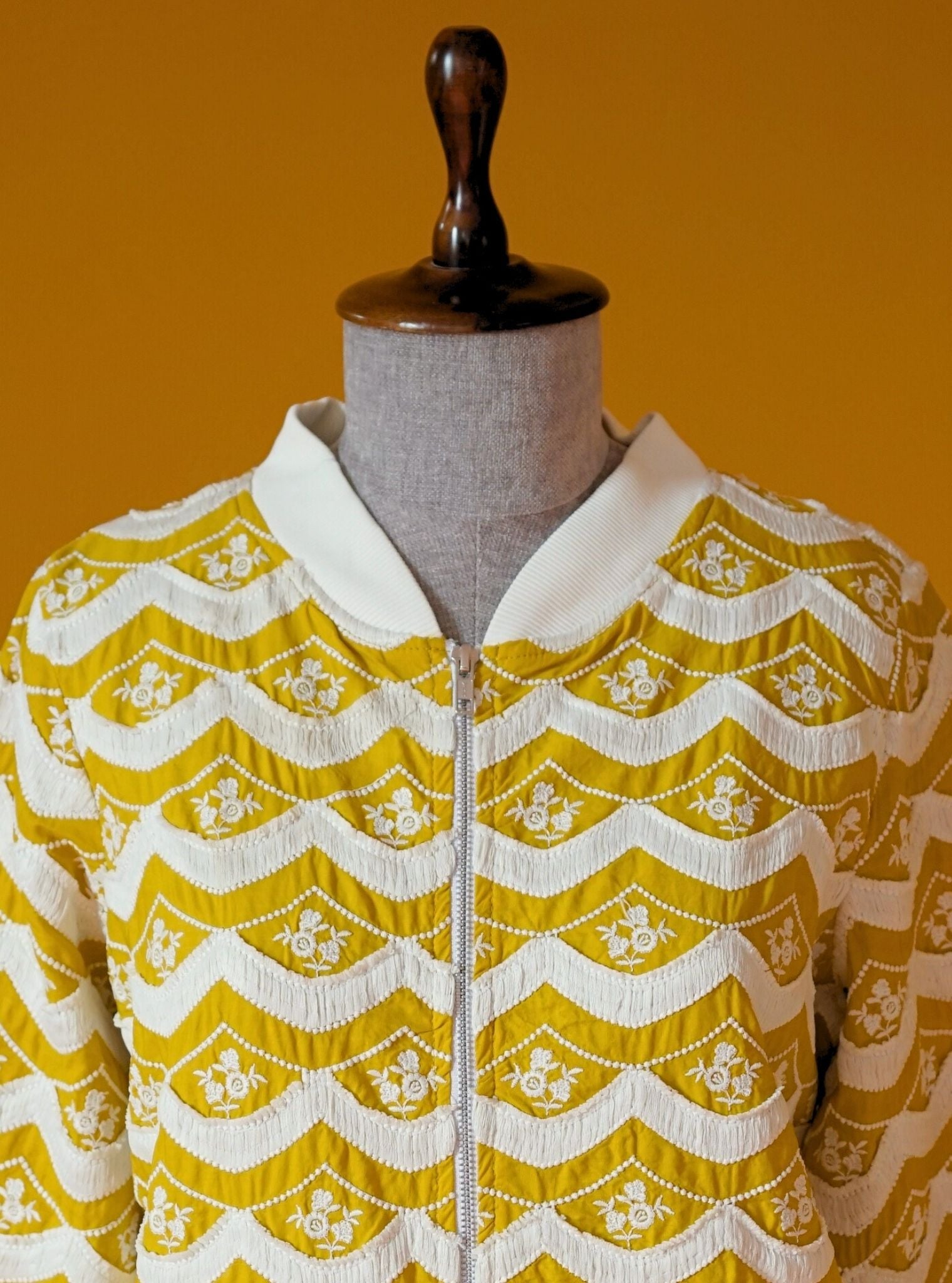 Nele Supima Cotton Mustard Jacket