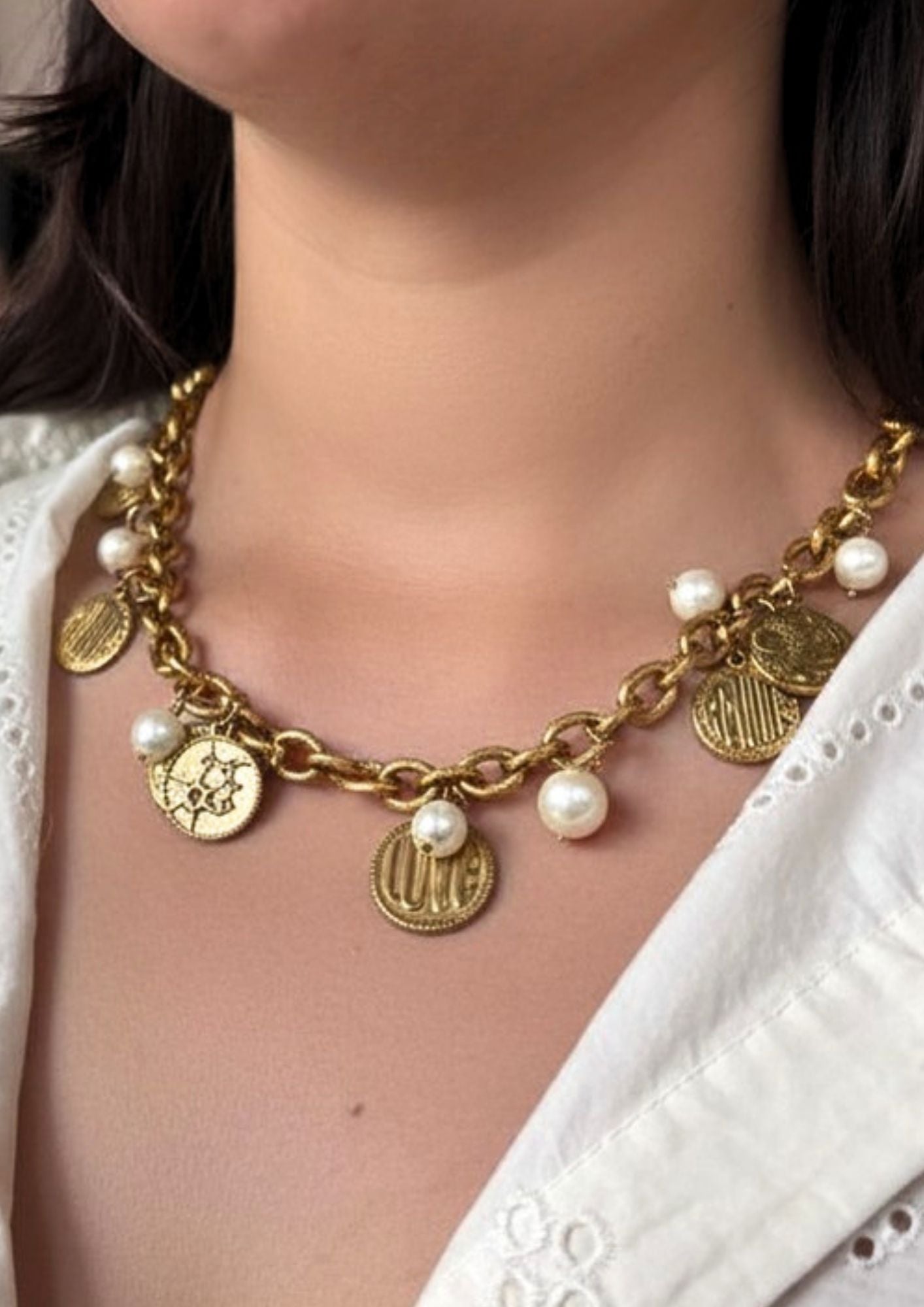 Beach Charm Necklace