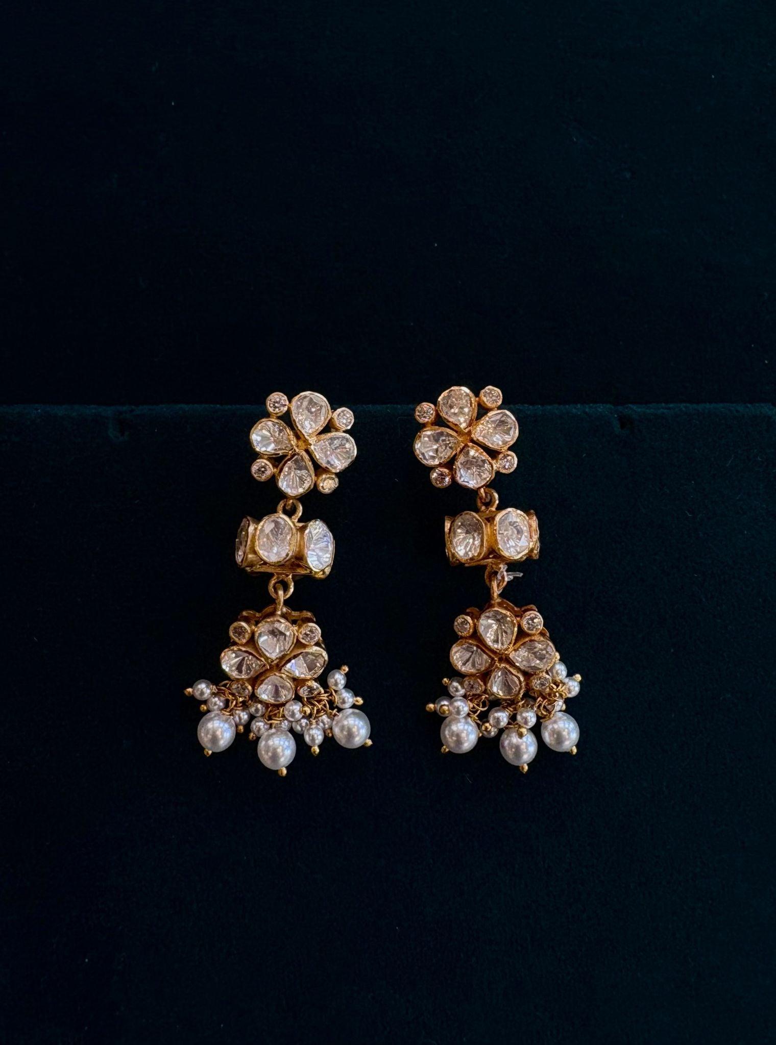 Pure Silver Pankh Earrings