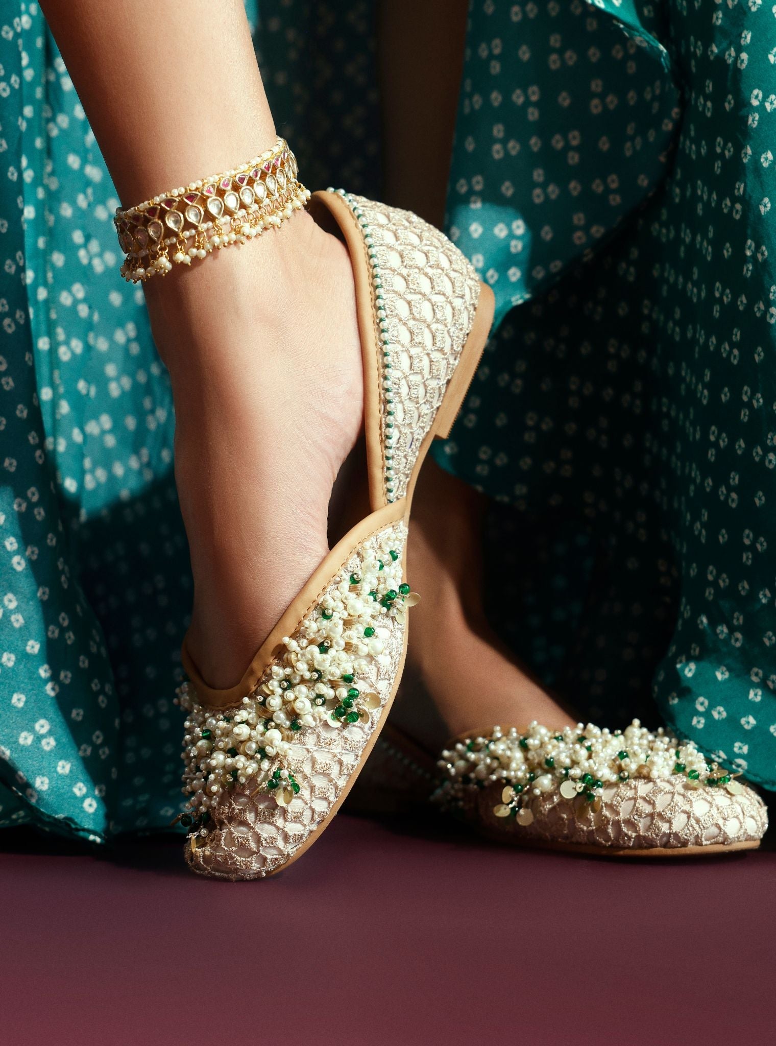 Alice Gold Vegan Jutti