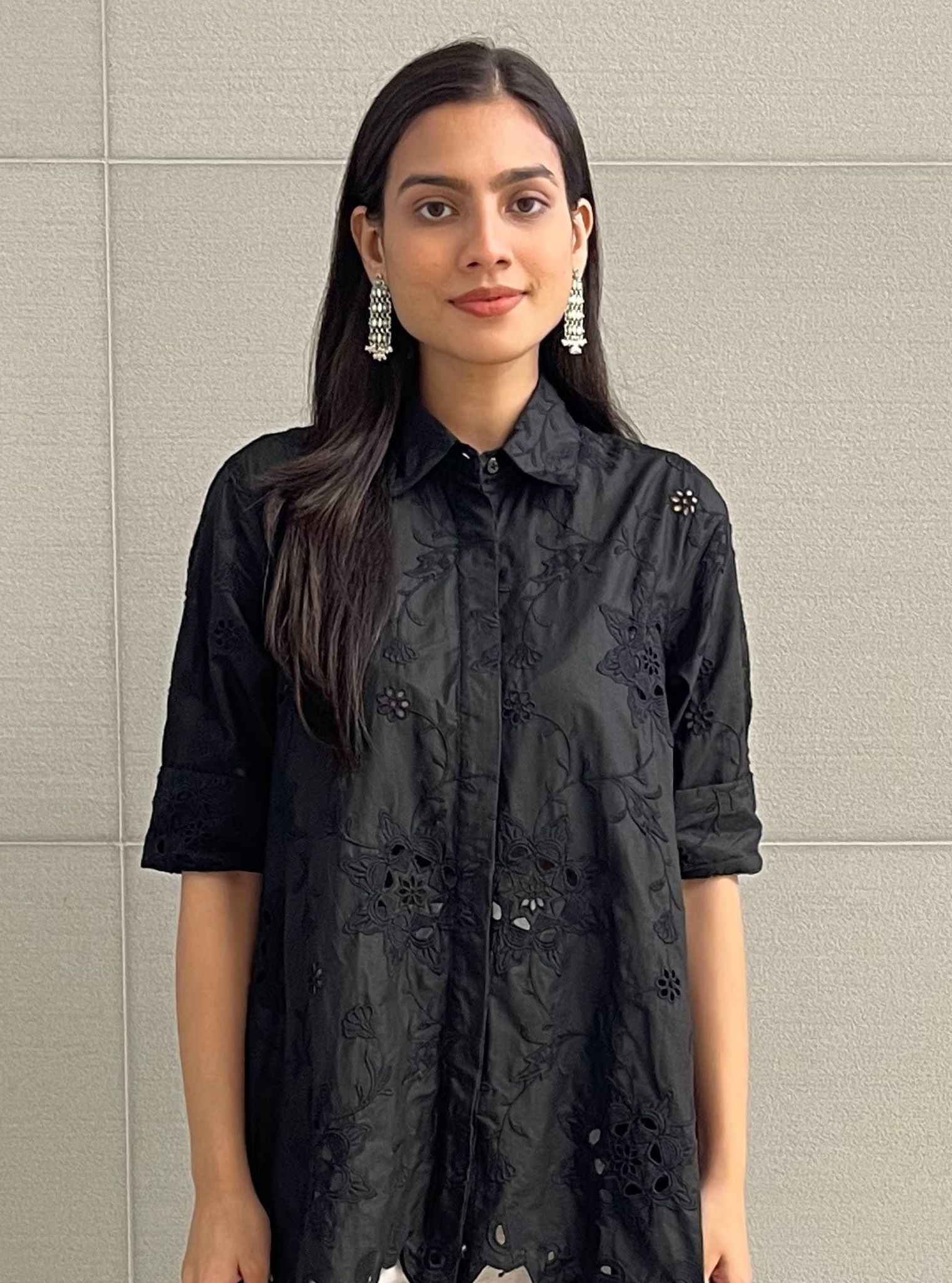 EVE Supima Cotton Black SHIRT