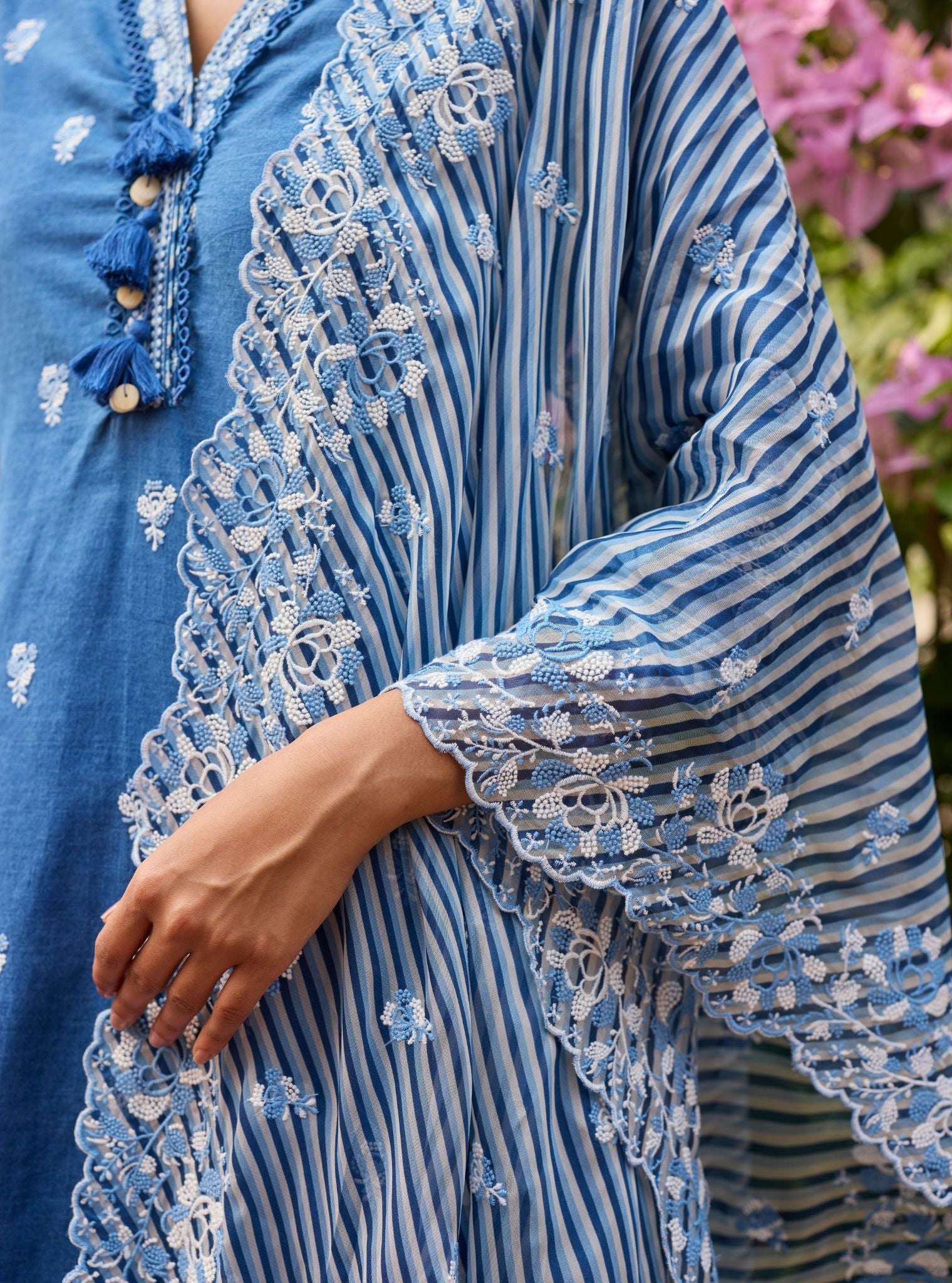Sero Denim Kurta Set
