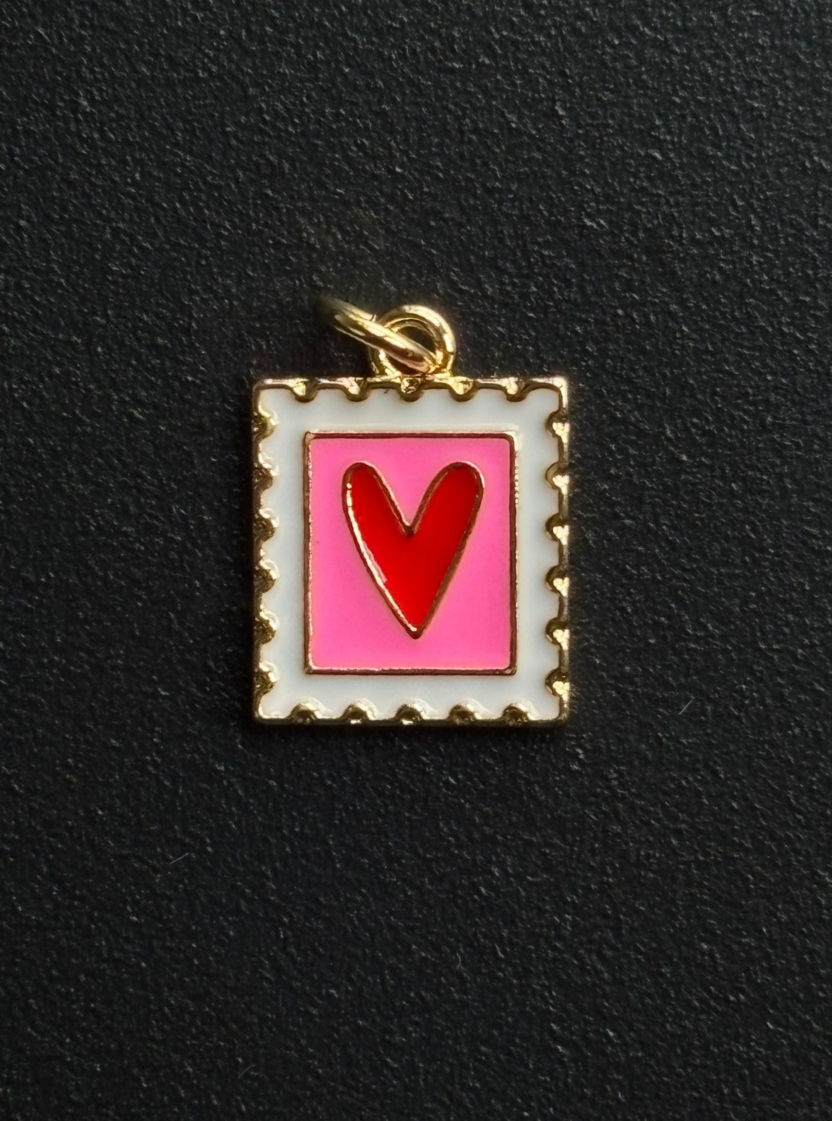 Heart Postal Stamp