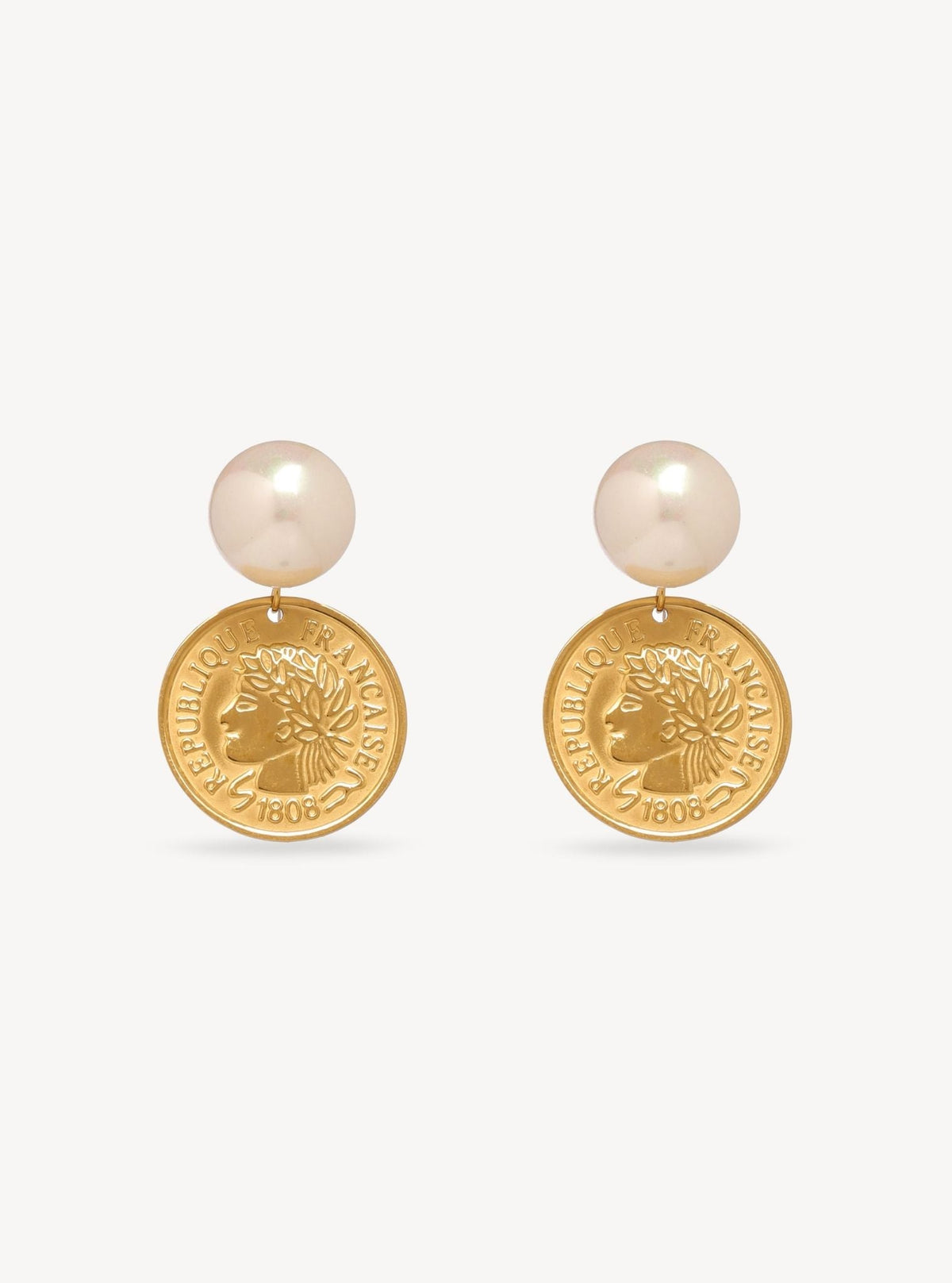 Theia Coin Earrings